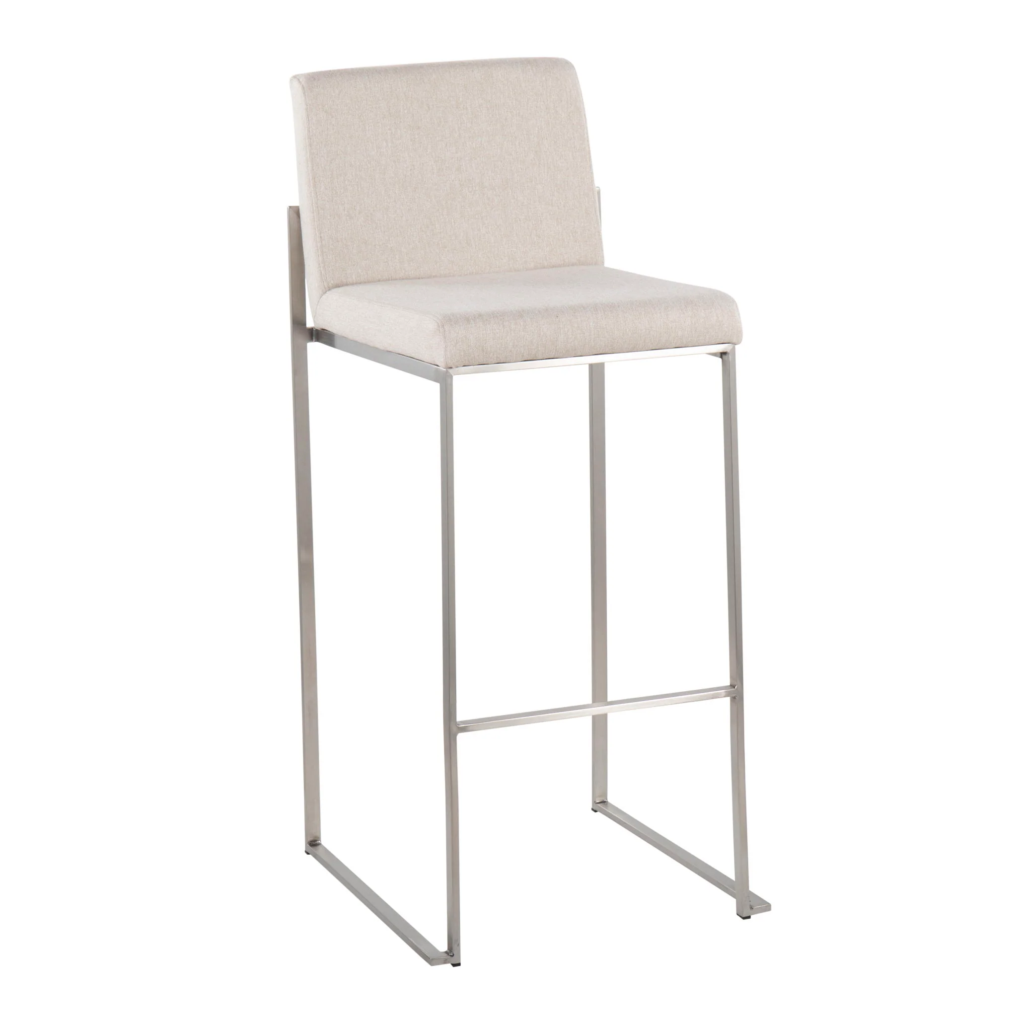 Fuji - Contemporary And Modern Elegance High Back Barstool - Image 56