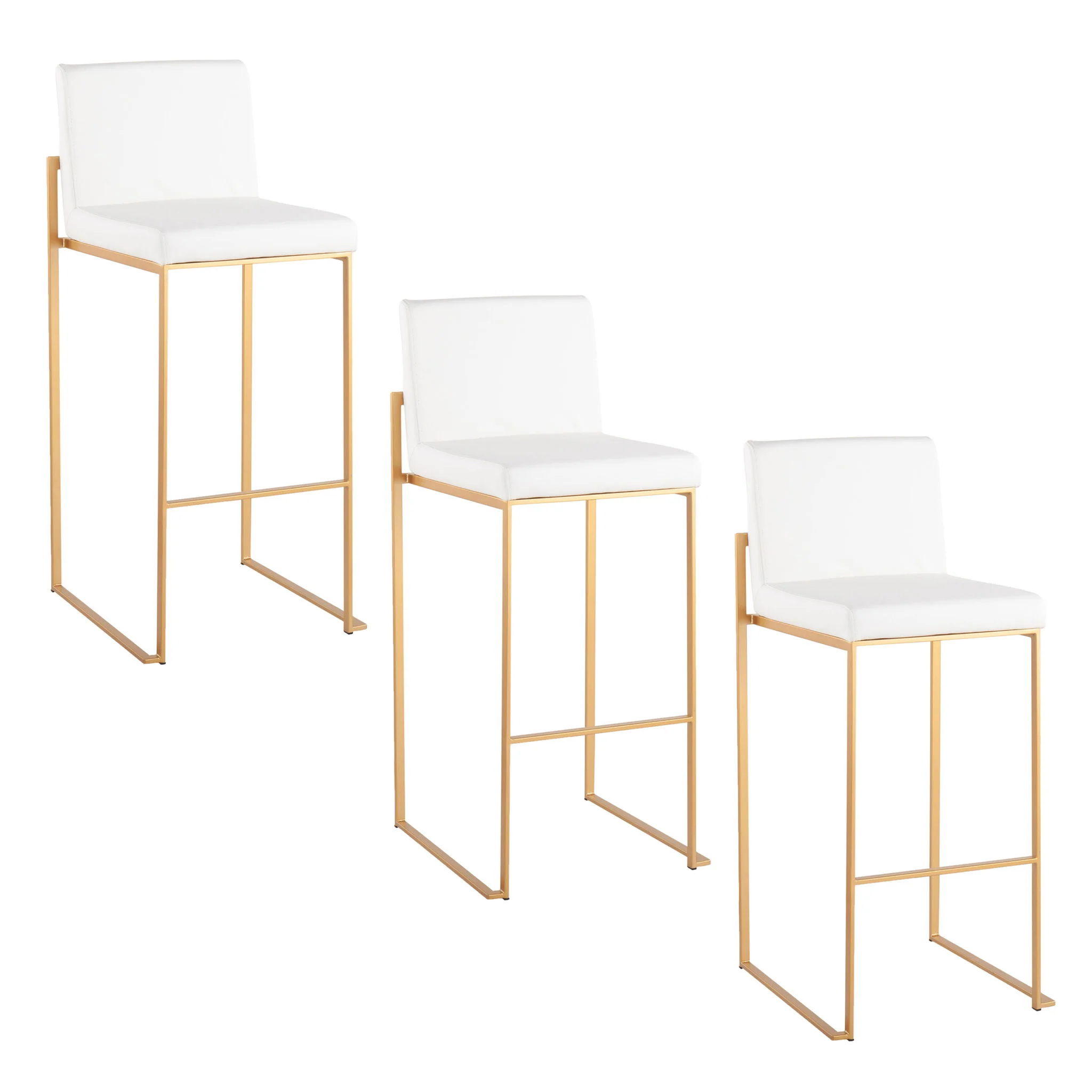 Fuji - Contemporary Design High Back Barstool - Image 34