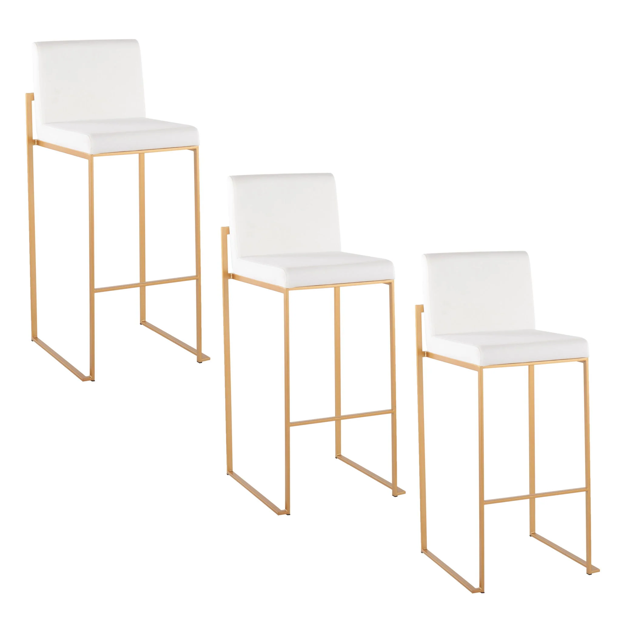 Fuji - Contemporary Design High Back Barstool - Image 37