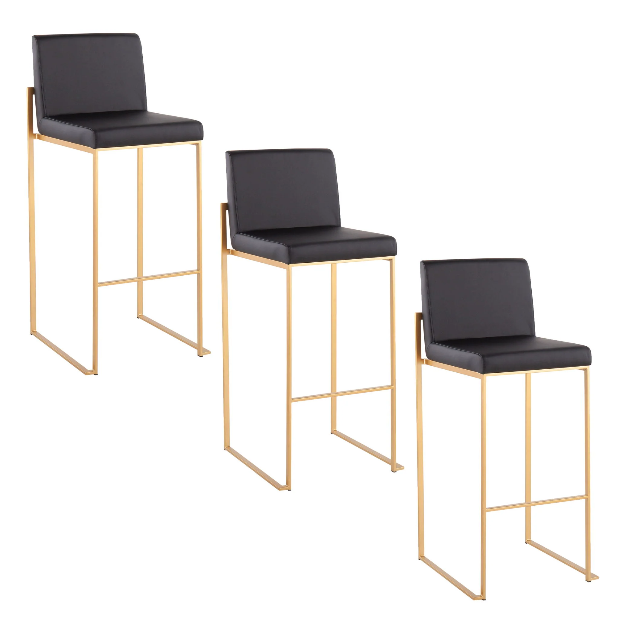 Fuji - Contemporary Design High Back Barstool - Image 41