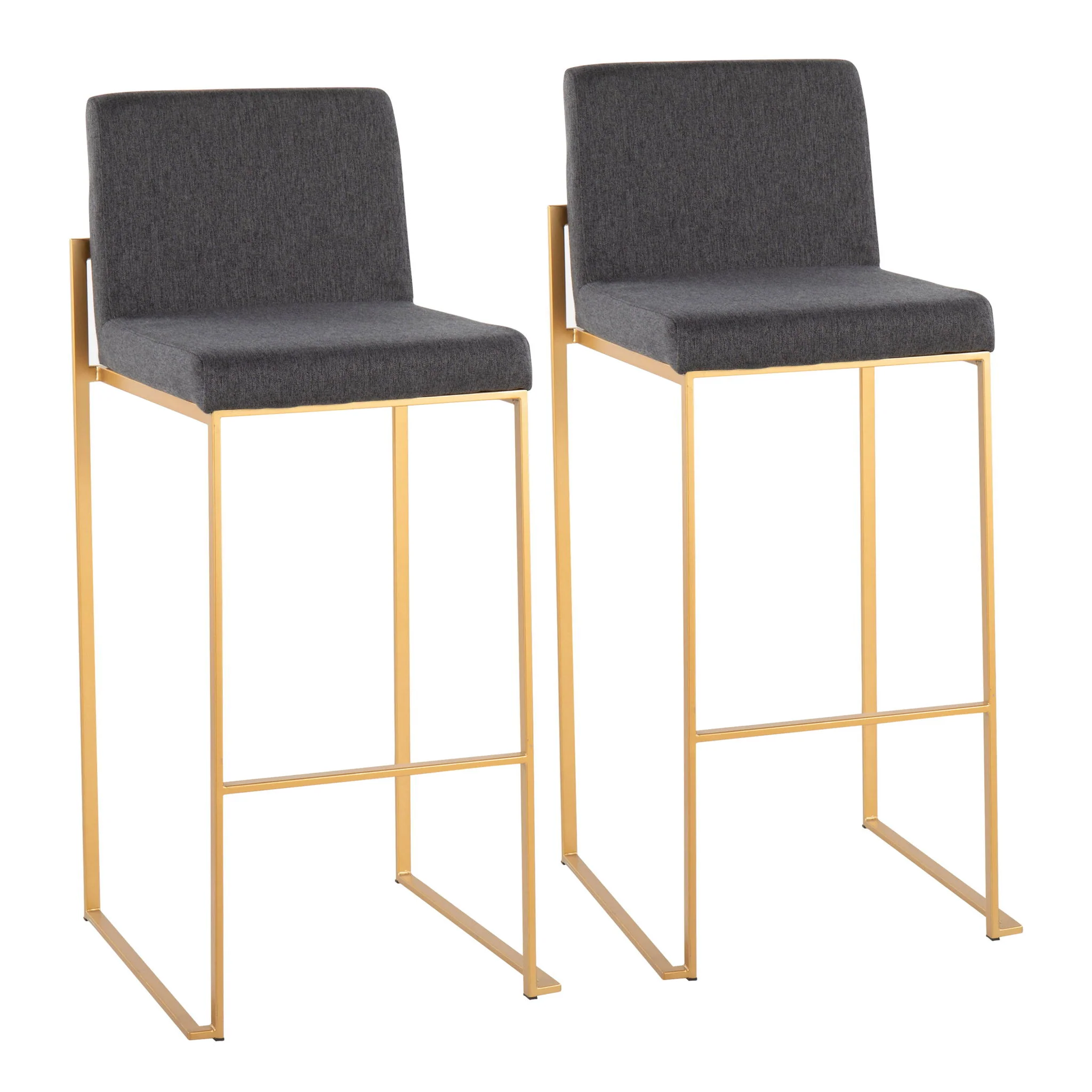 Fuji - Contemporary Design High Back Barstool - Image 46