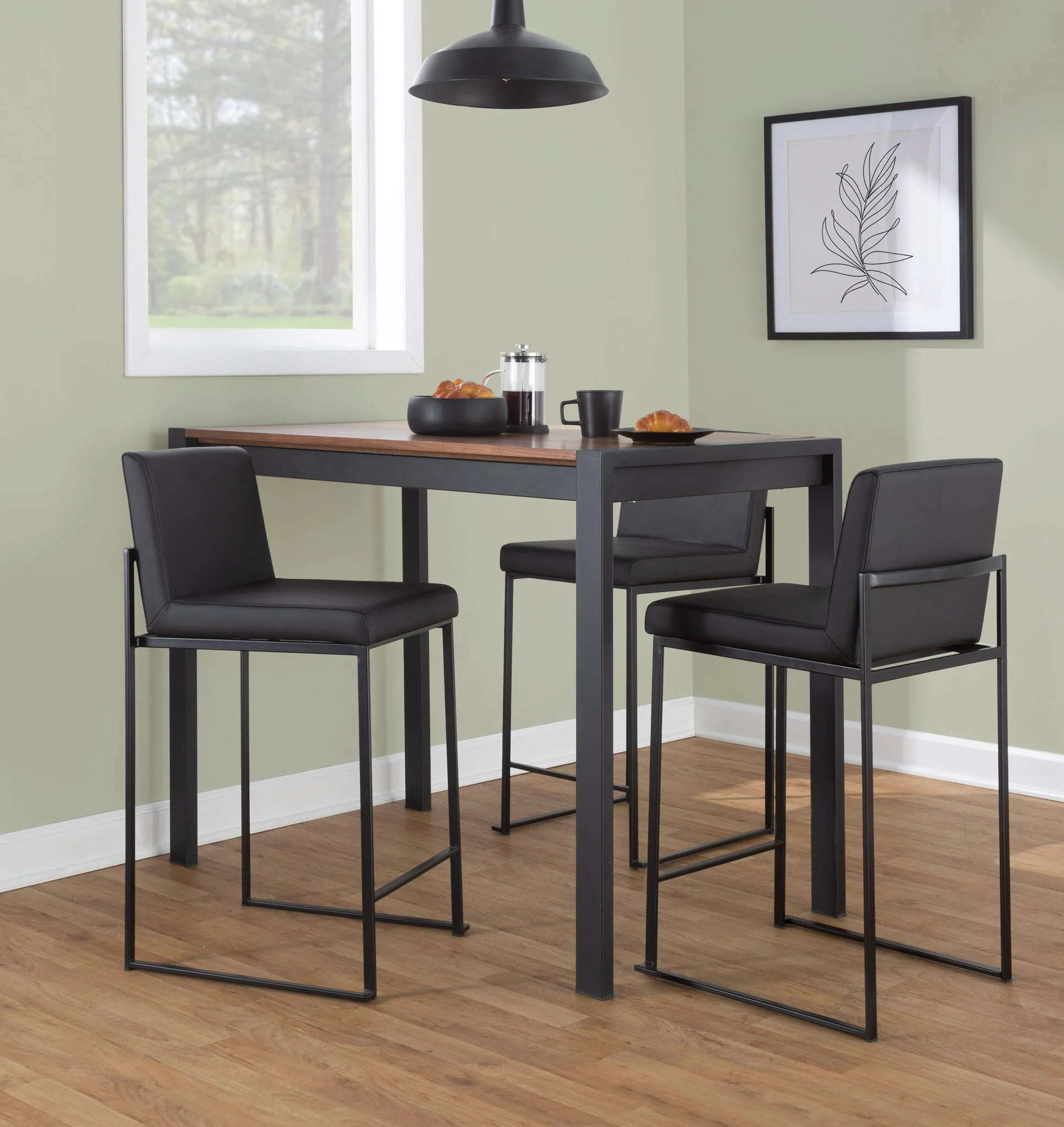Fuji - Contemporary High Back Barstool Elegant Design - Image 19