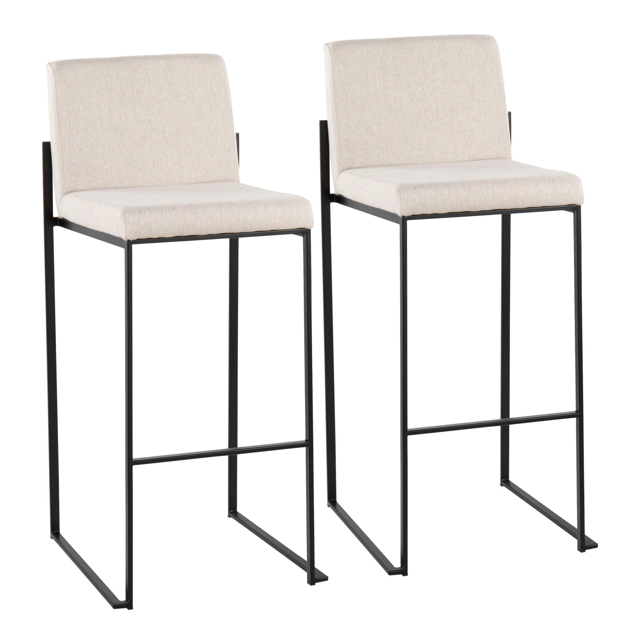 Fuji - Contemporary High Back Barstool Elegant Design - Image 22