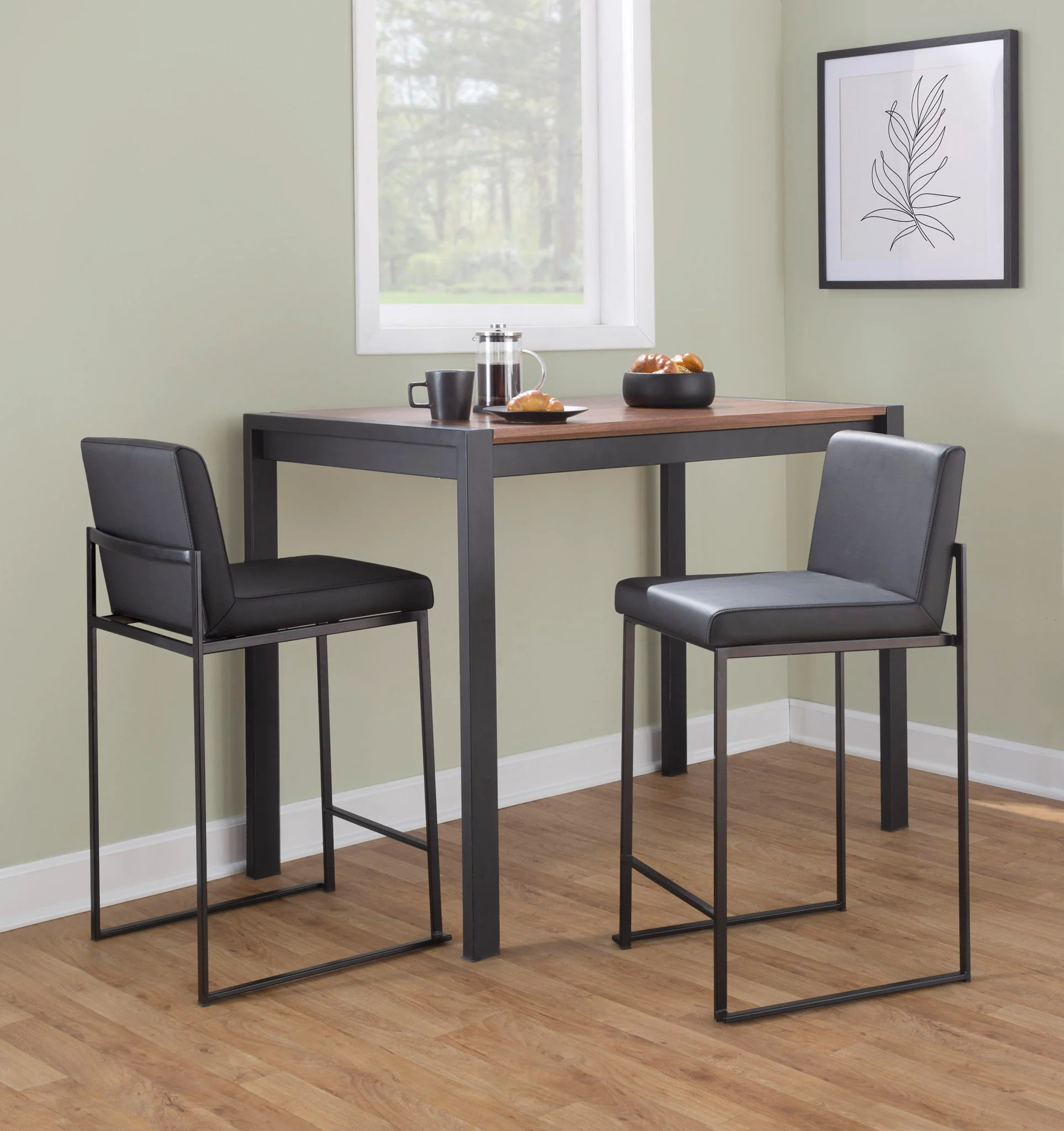 Fuji - Contemporary High Back Barstool Elegant Design - Image 44