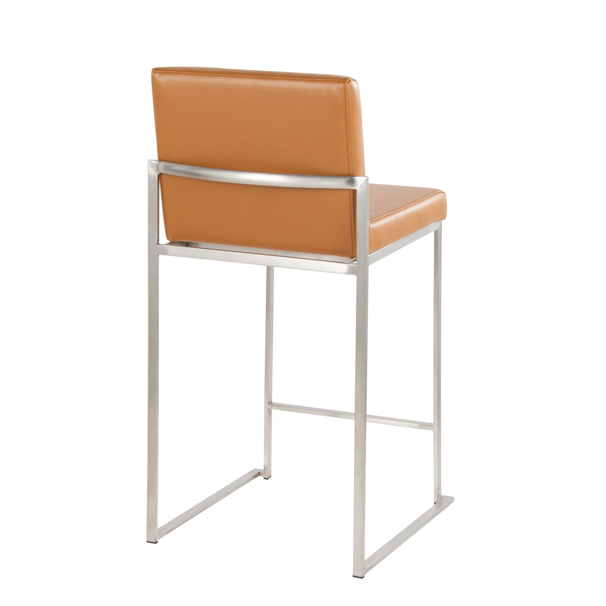 Fuji - Contemporary High Back Barstool (Set of 2) - Image 5