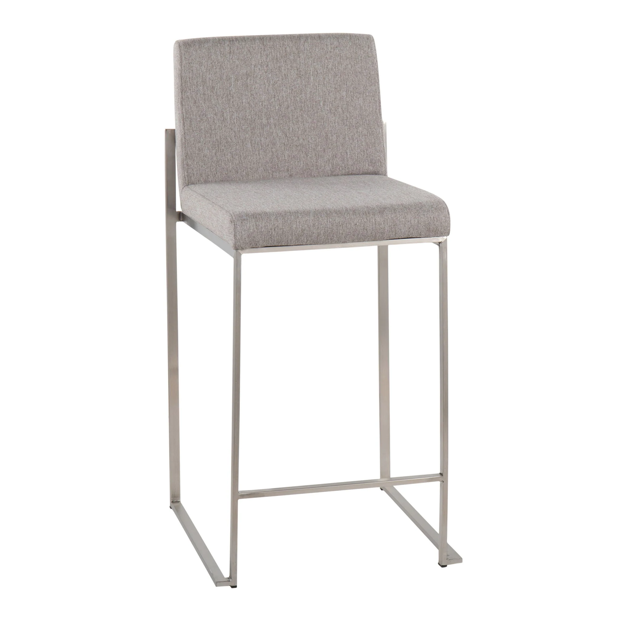 Fuji - Contemporary High Back Counter Stool, Functional Design - Image 29