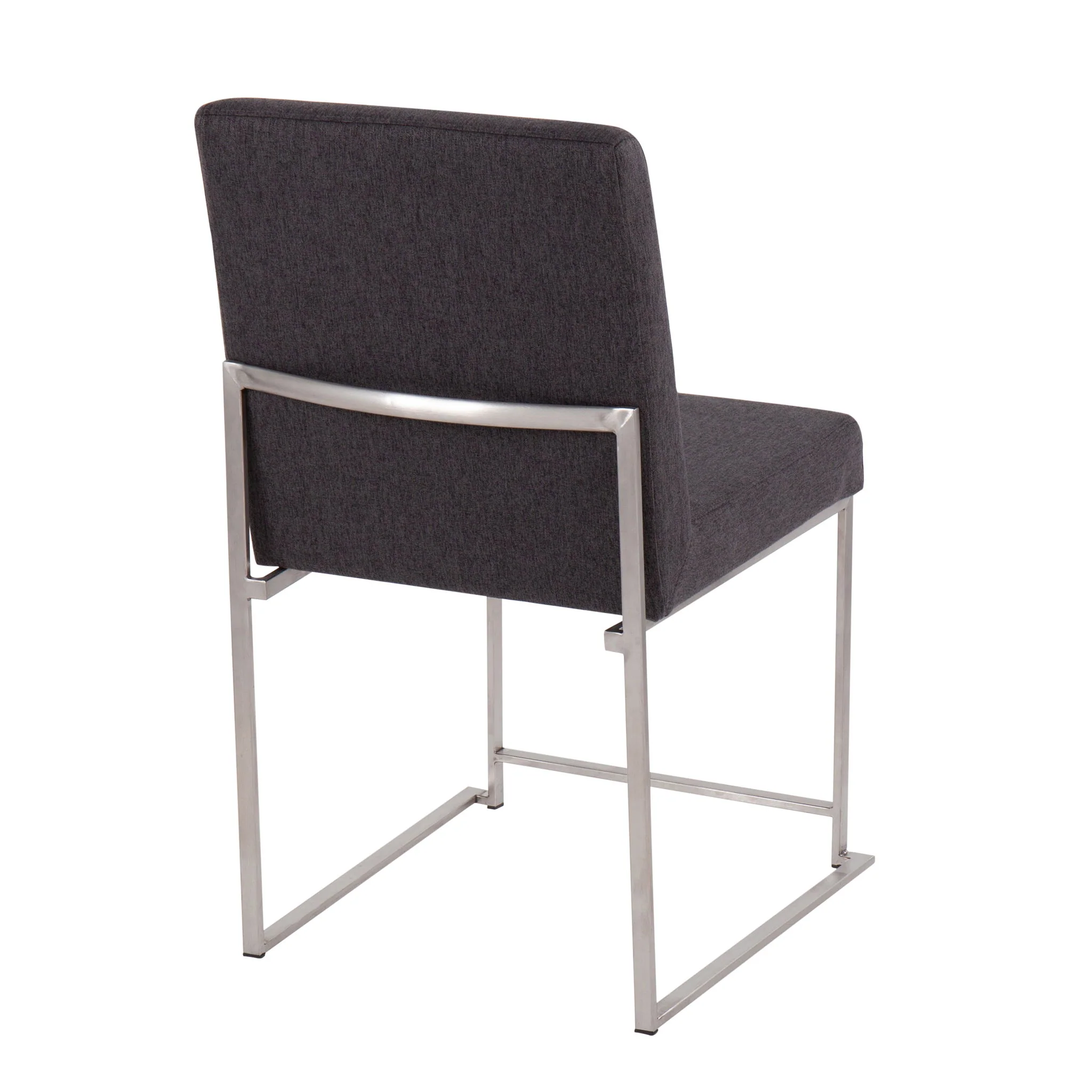 Fuji - Contemporary High Back Dining Chair, Modern Elegance (Set of 2) - Image 5
