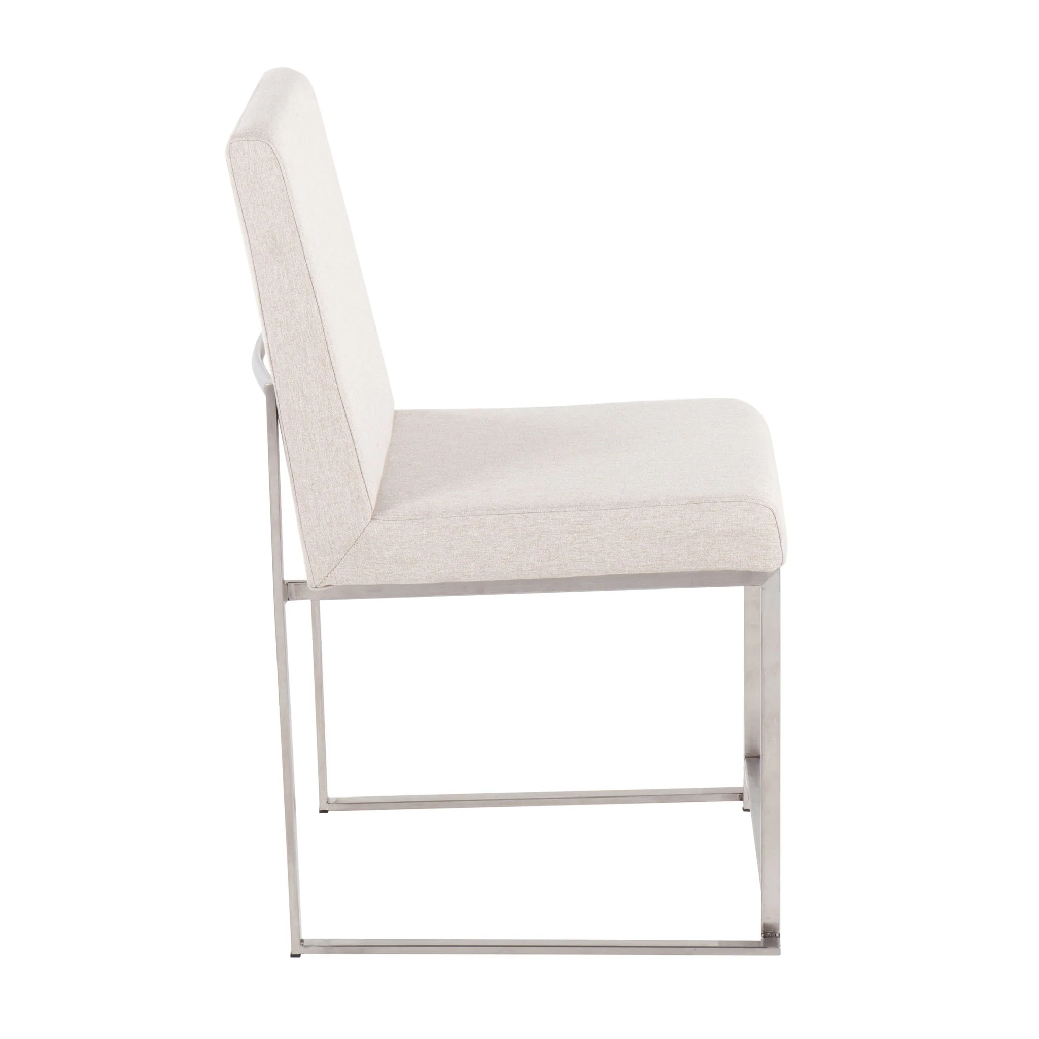 Fuji - Contemporary High Back Dining Chair, Modern Elegance (Set of 2) - Image 6