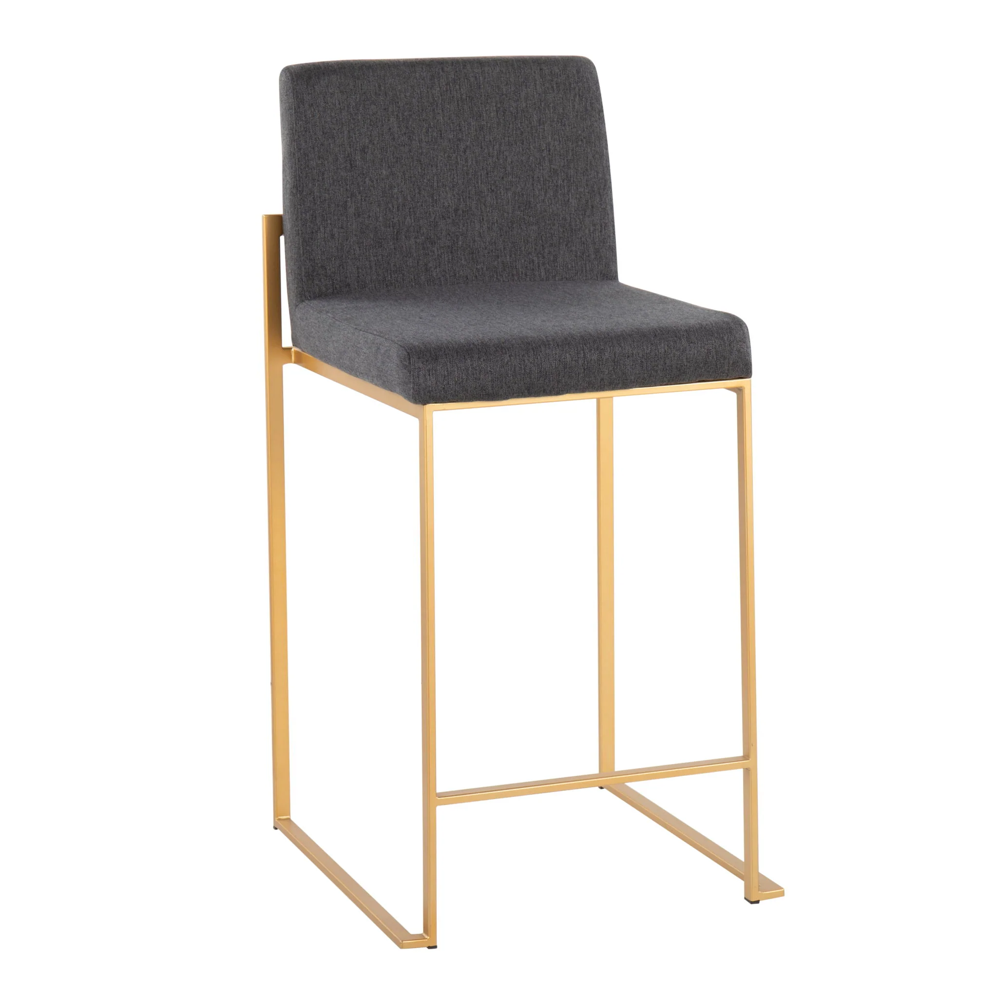 Fuji - Contemporary High Back Stylish Counter Stool - Image 30