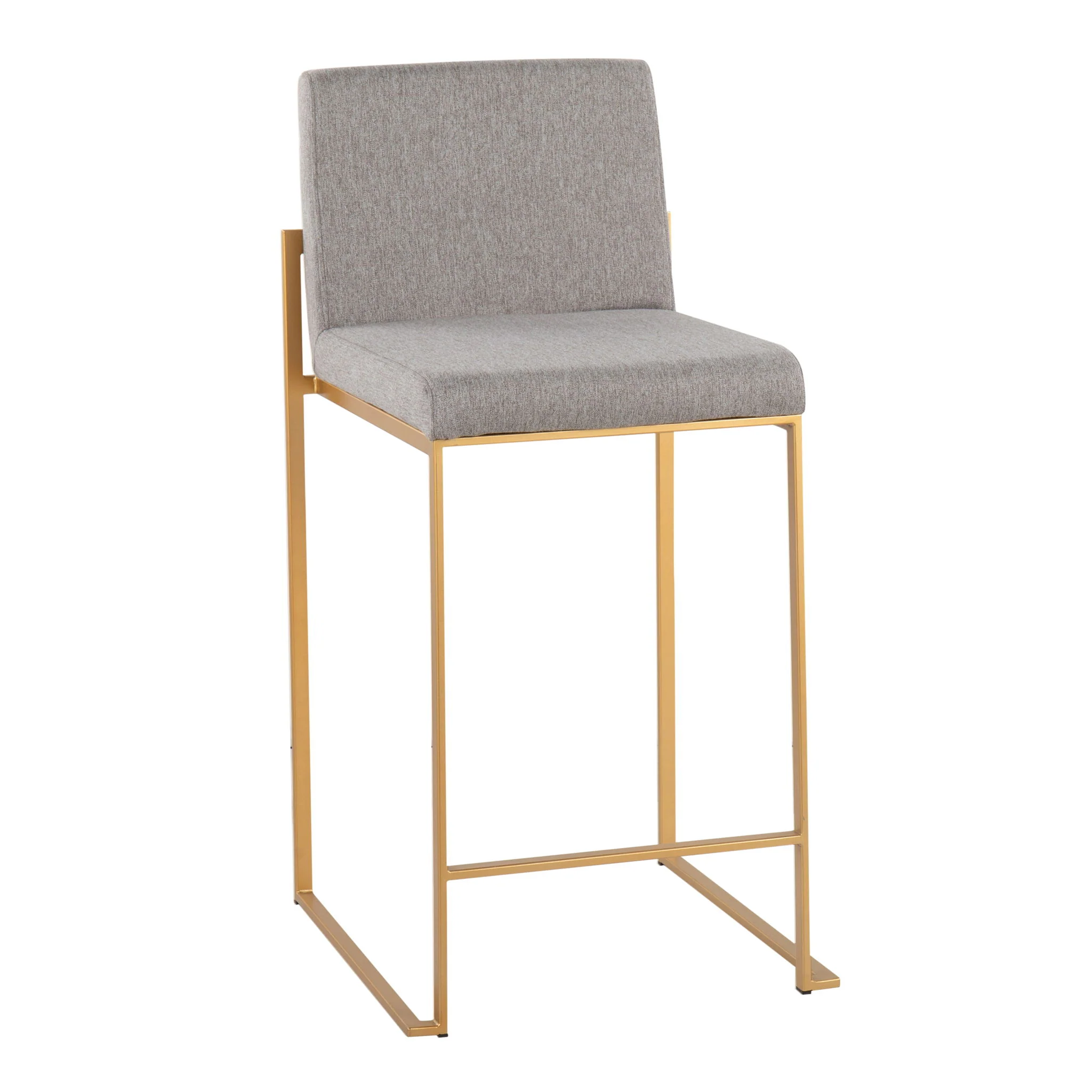 Fuji - Contemporary High Back Stylish Counter Stool - Image 38