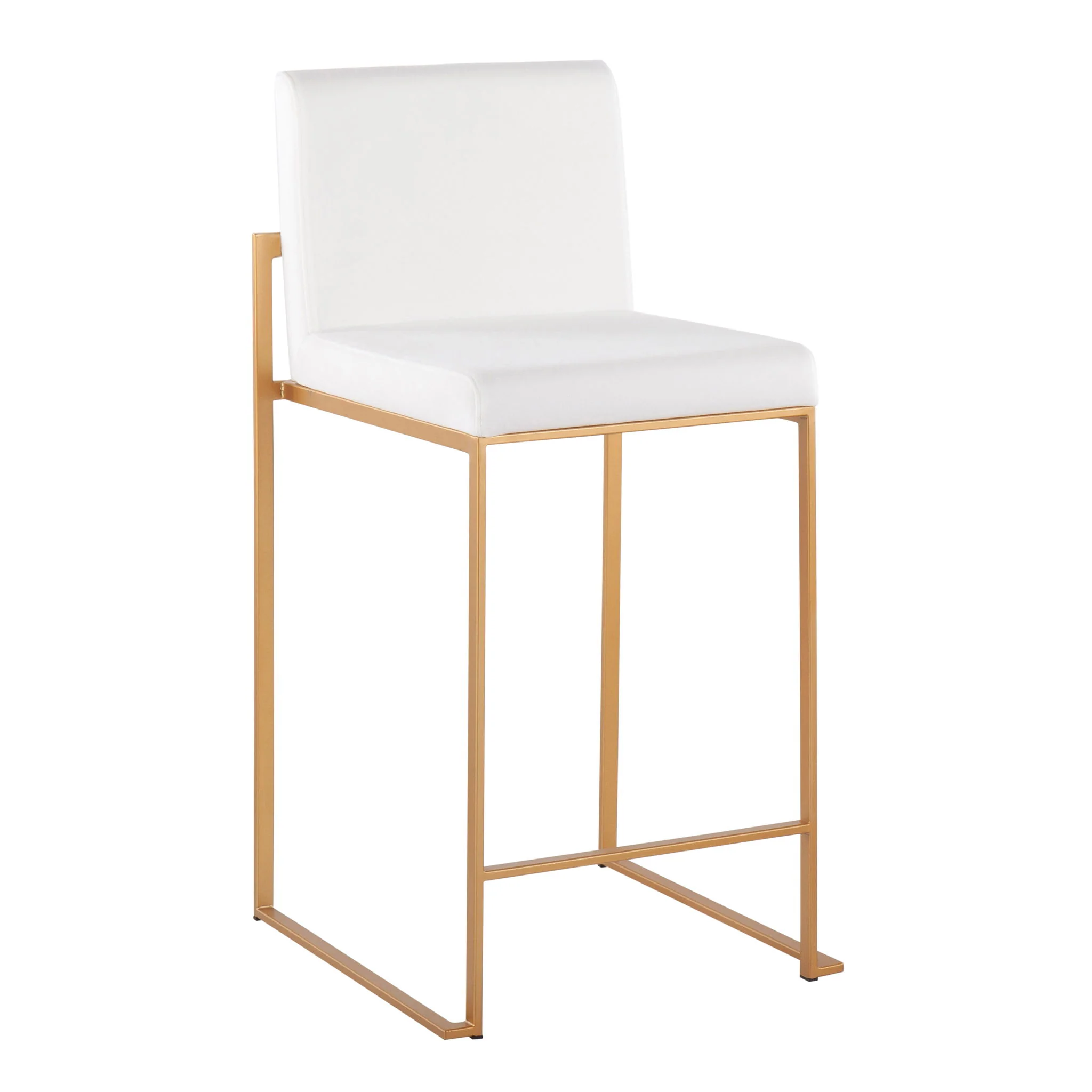 Fuji - Contemporary High Back Stylish Counter Stool - Image 43