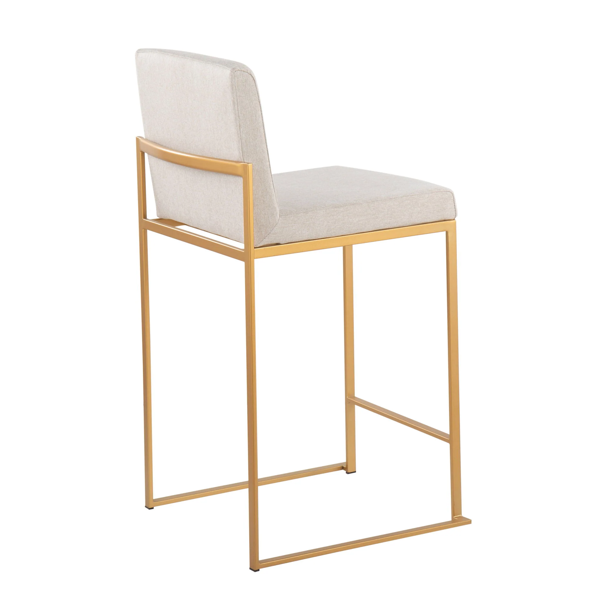Fuji - Contemporary High Back Stylish Counter Stool - Image 44