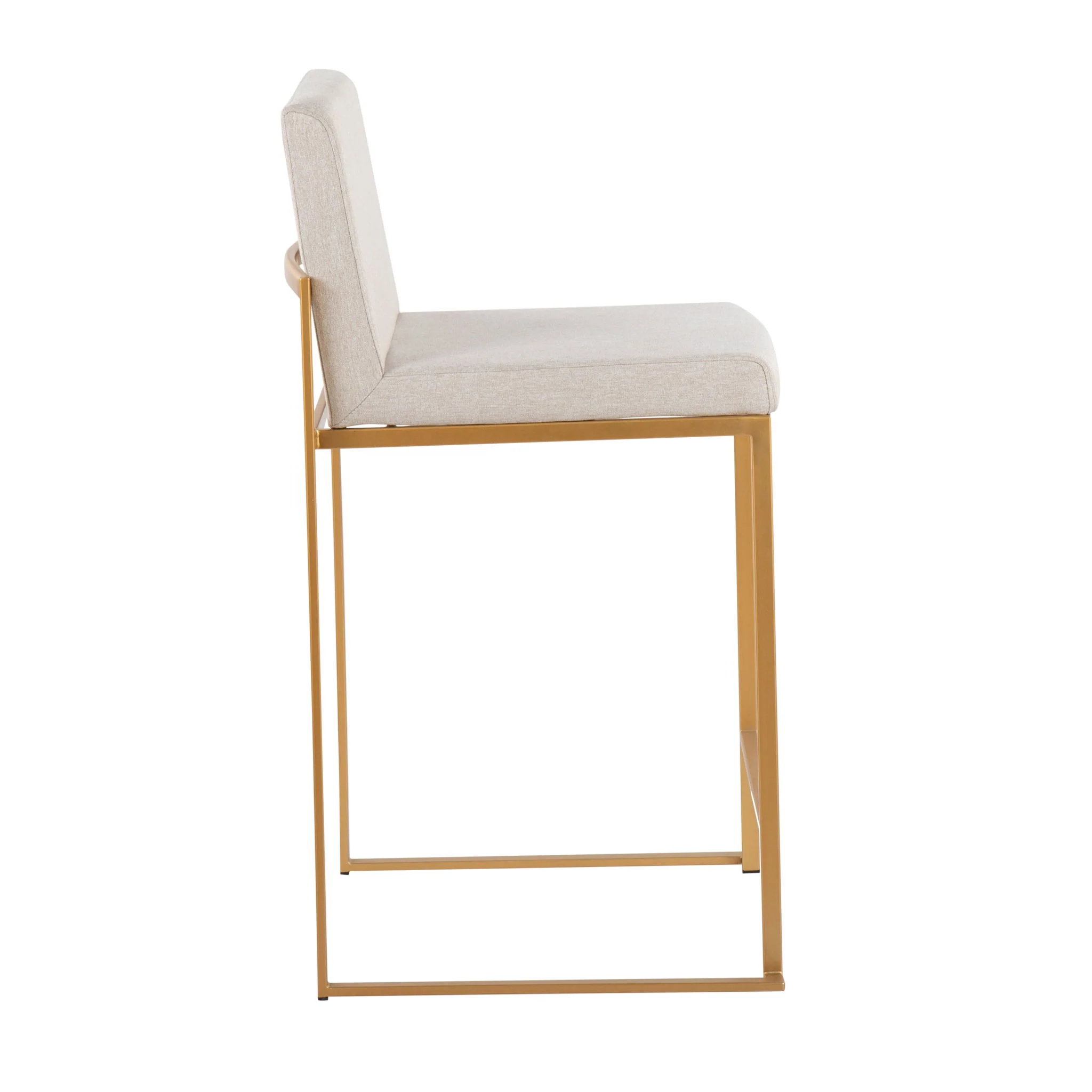 Fuji - Contemporary High Back Stylish Counter Stool - Image 55