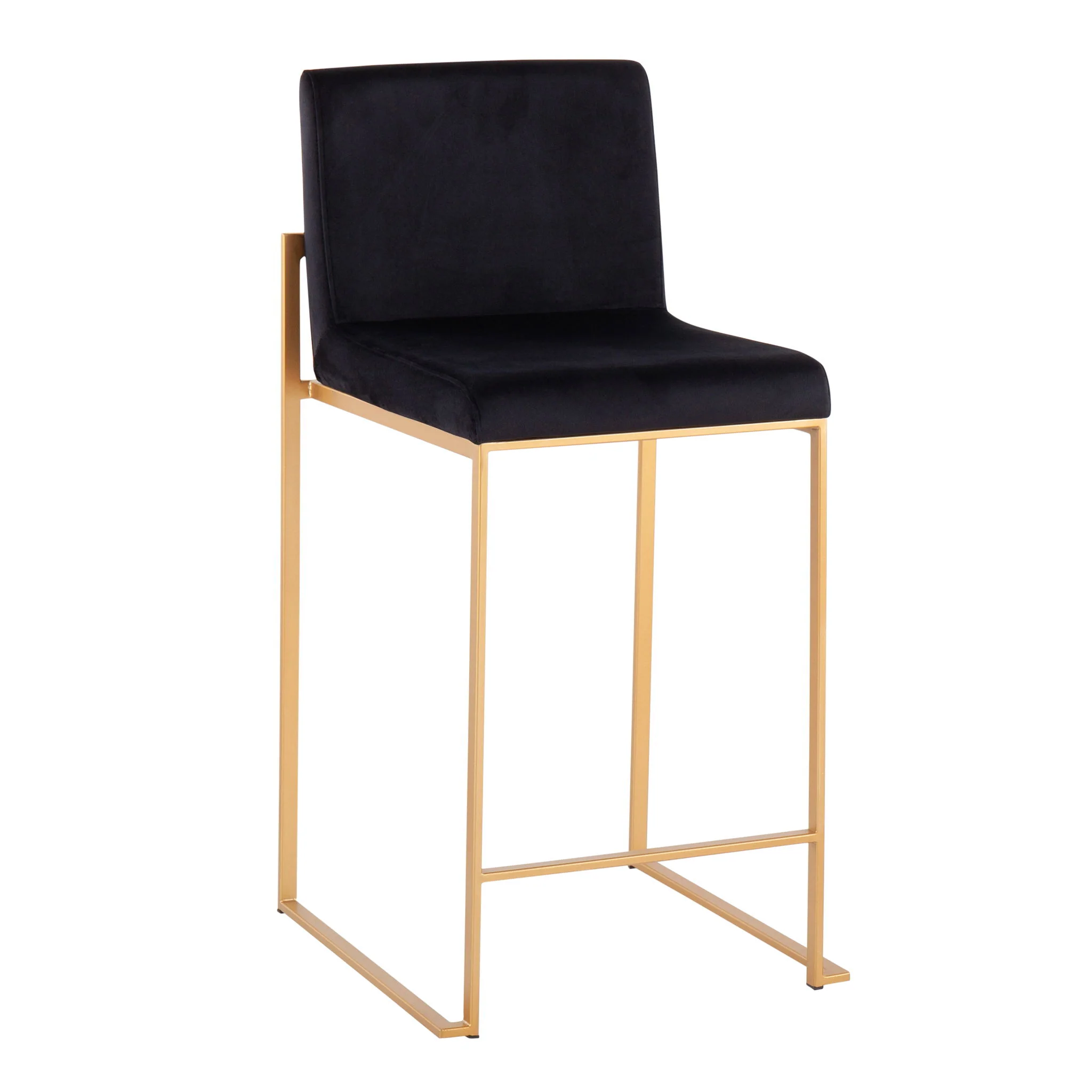 Fuji - Contemporary High Back Stylish Counter Stool - Image 57