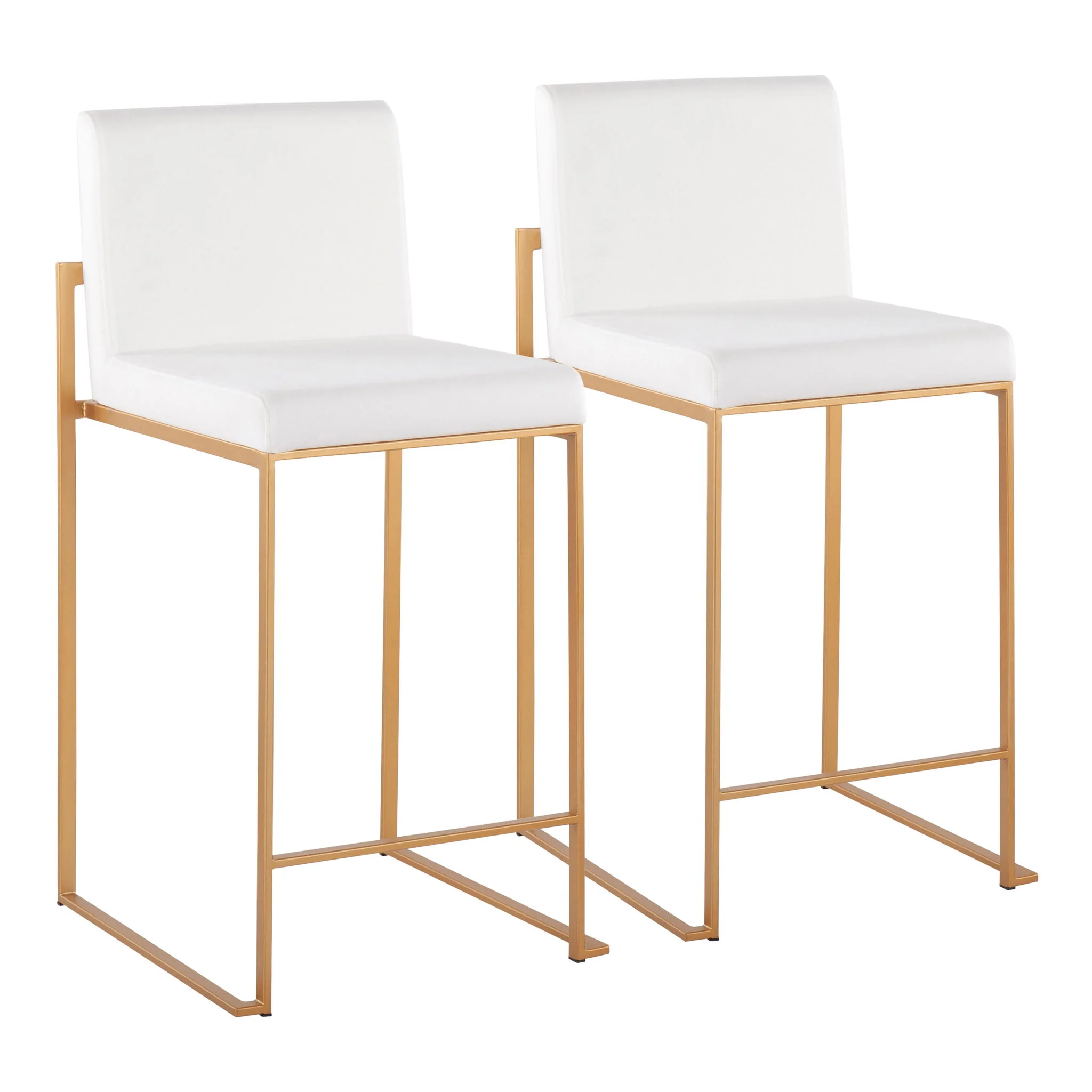 Fuji - Contemporary High Back Stylish Counter Stool - Image 6