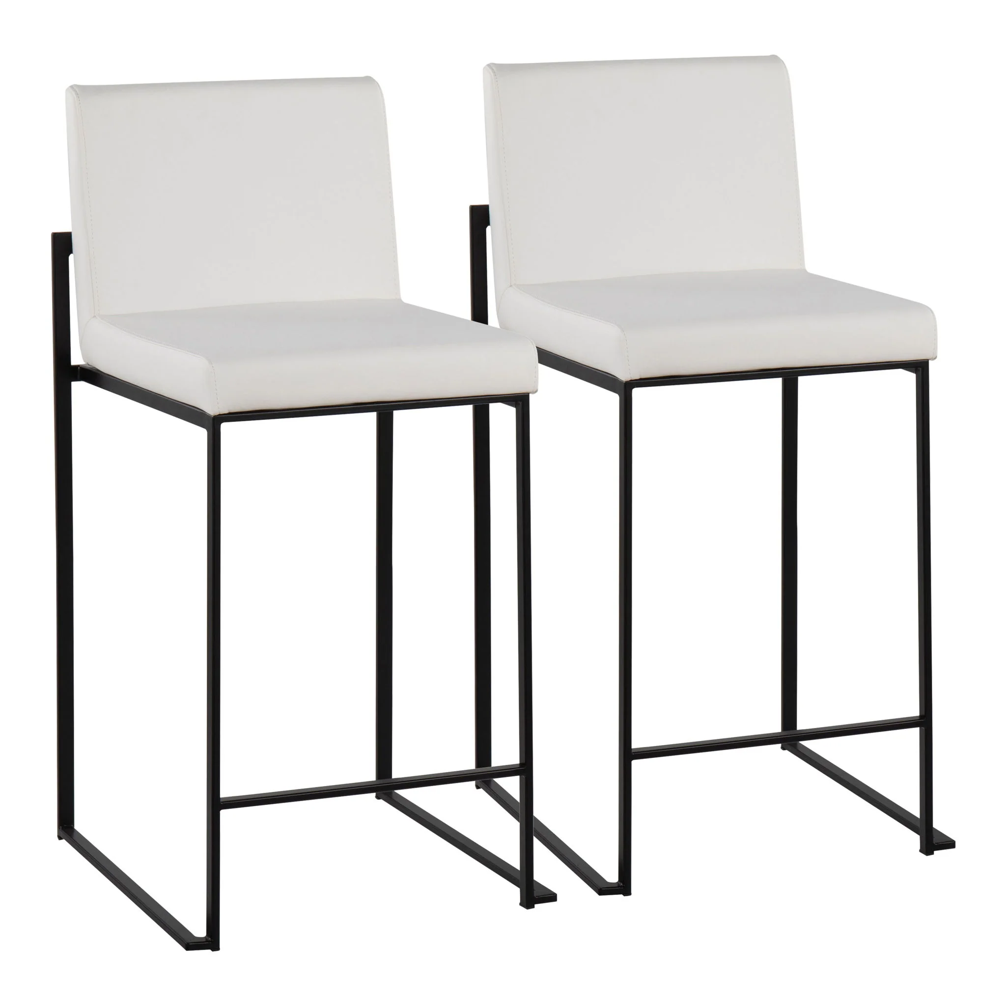 Fuji - Contemporary Modern Elegance, High Back Counter Stool - Image 11