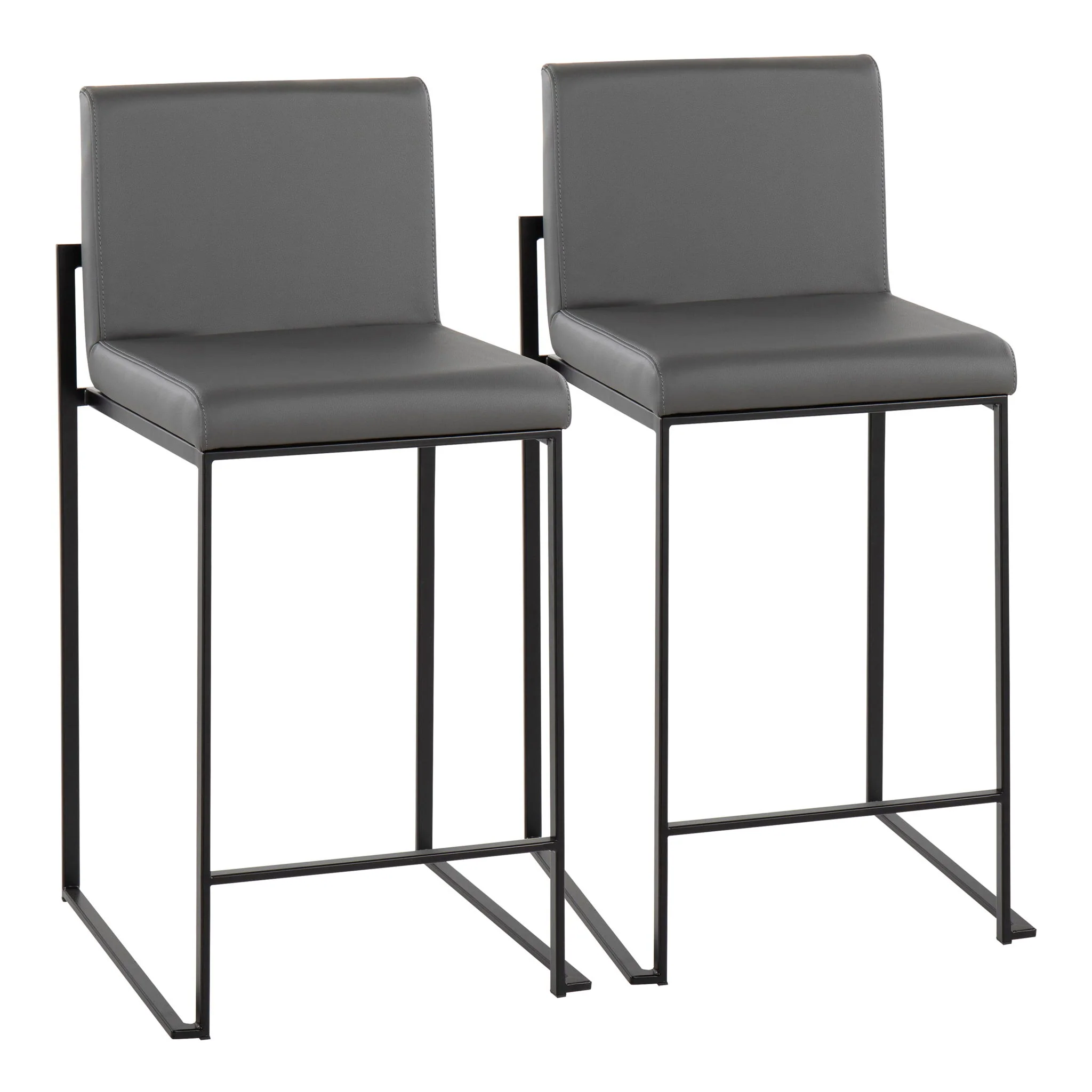 Fuji - Contemporary Modern Elegance, High Back Counter Stool - Image 16