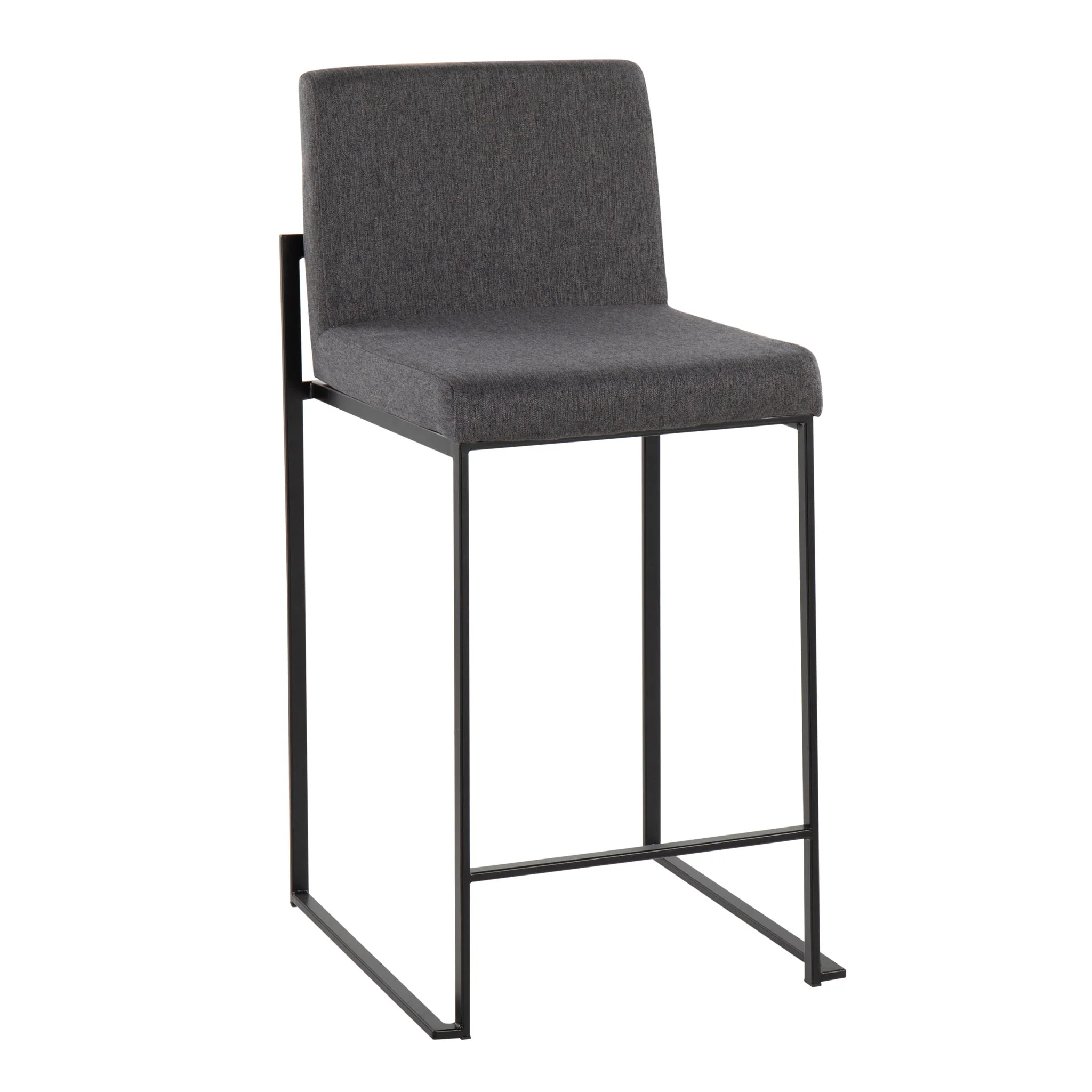 Fuji - Contemporary Modern Elegance, High Back Counter Stool - Image 24
