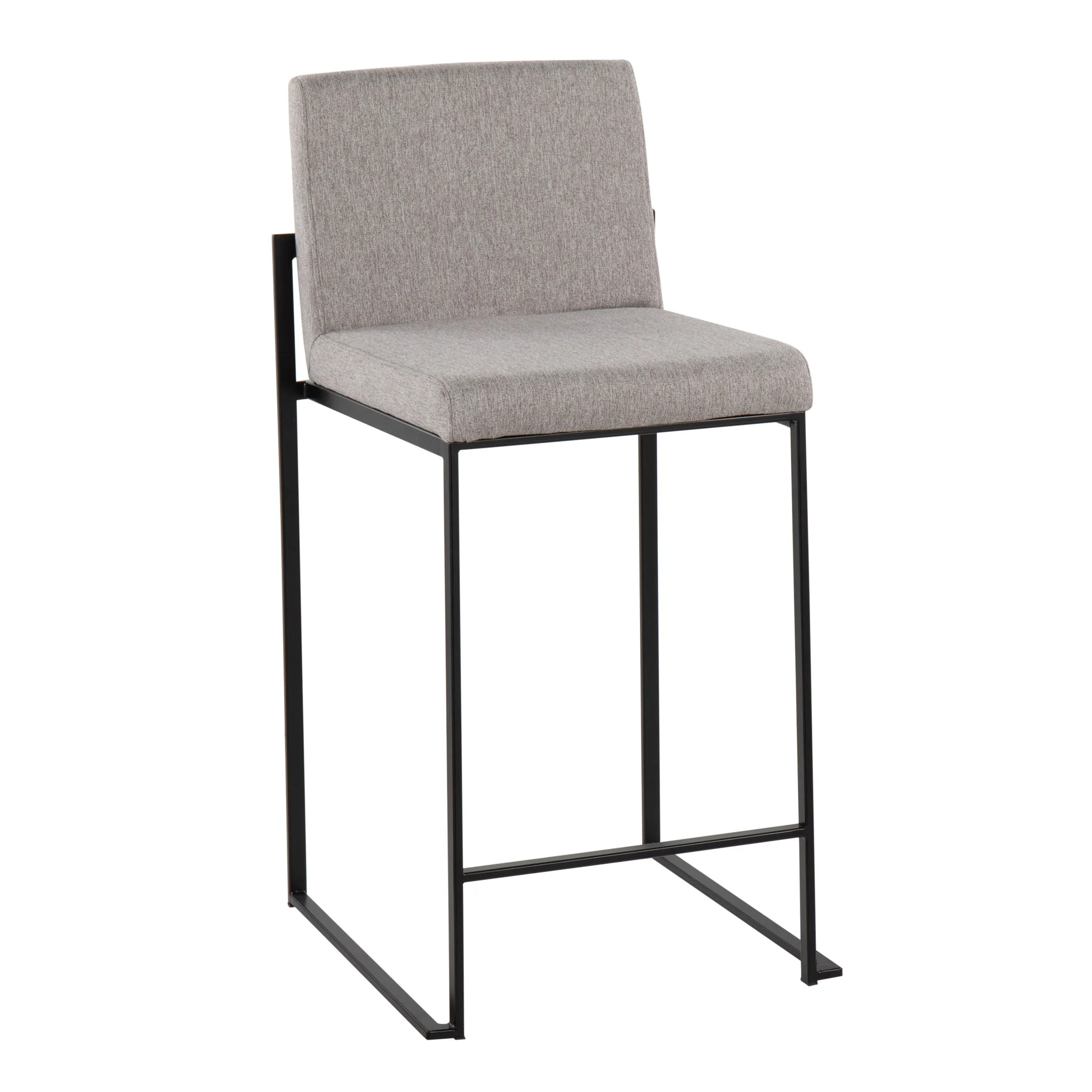 Fuji - Contemporary Modern Elegance, High Back Counter Stool - Image 42