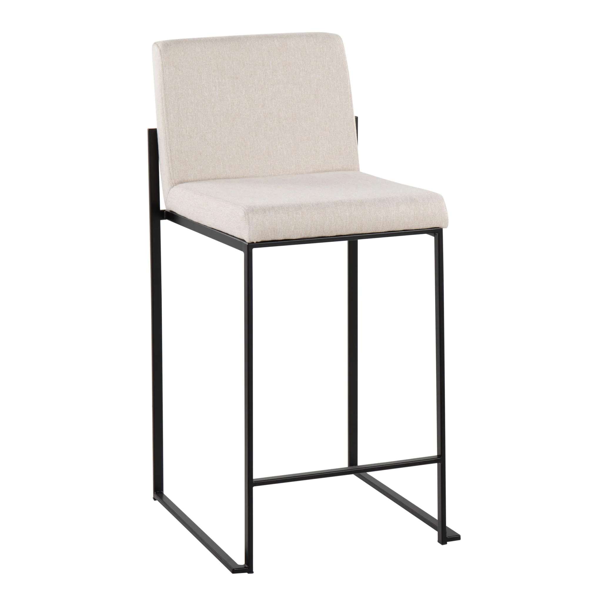 Fuji - Contemporary Modern Elegance, High Back Counter Stool - Image 48