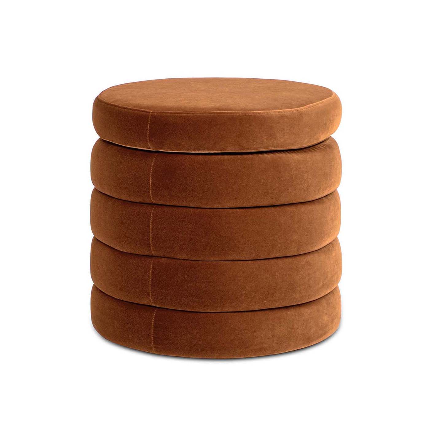 Fuji - Oversized Round Storage Ottoman - Image 17