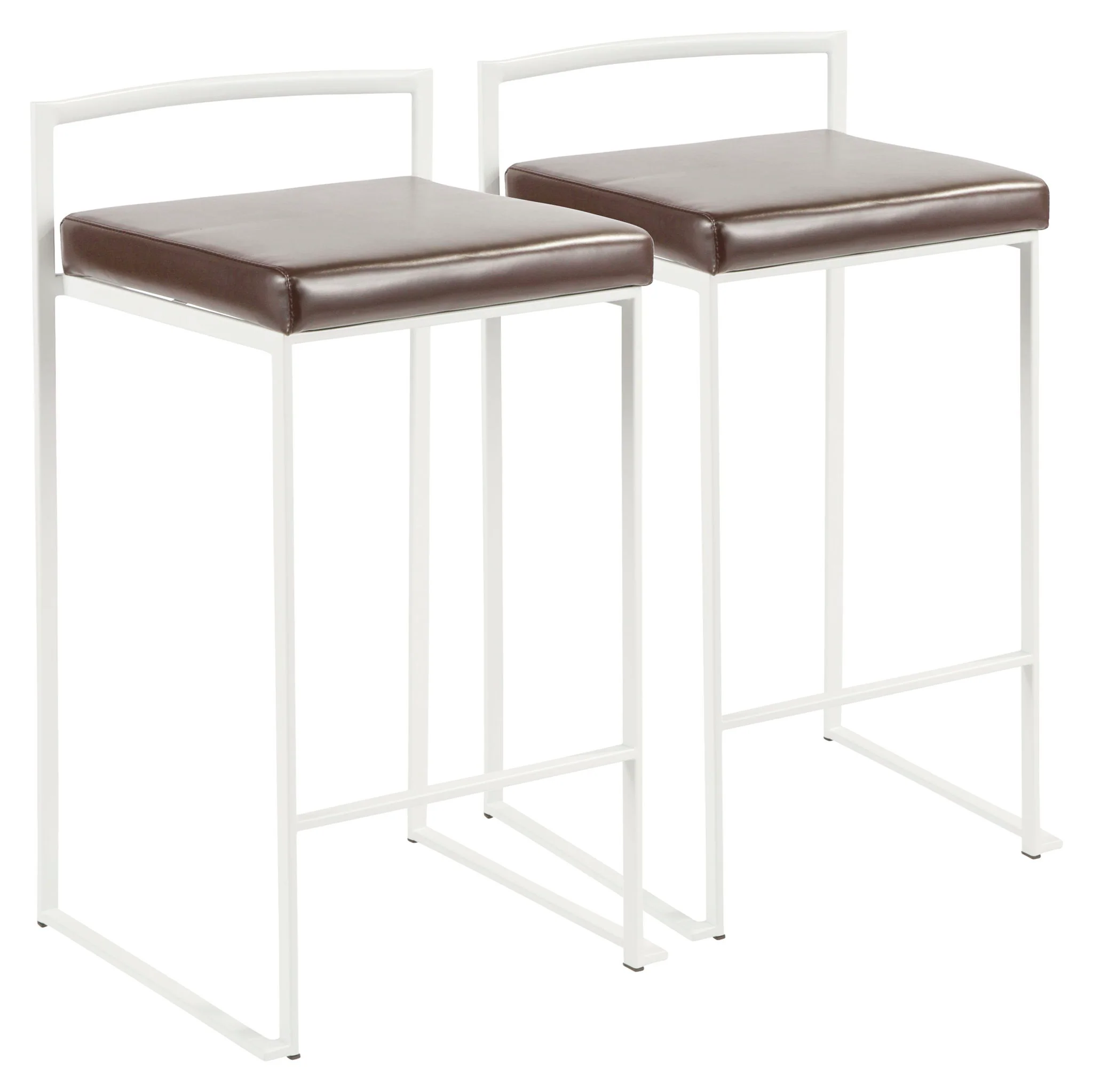 Fuji - Simple Elegance, Contemporary Stackable Counter Stool - Image 3