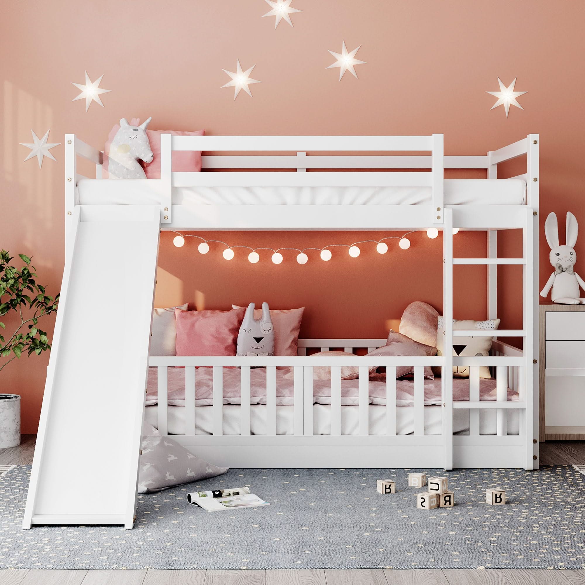 Functional Bunk Bed & Convertible Ladder And Slide - Image 4