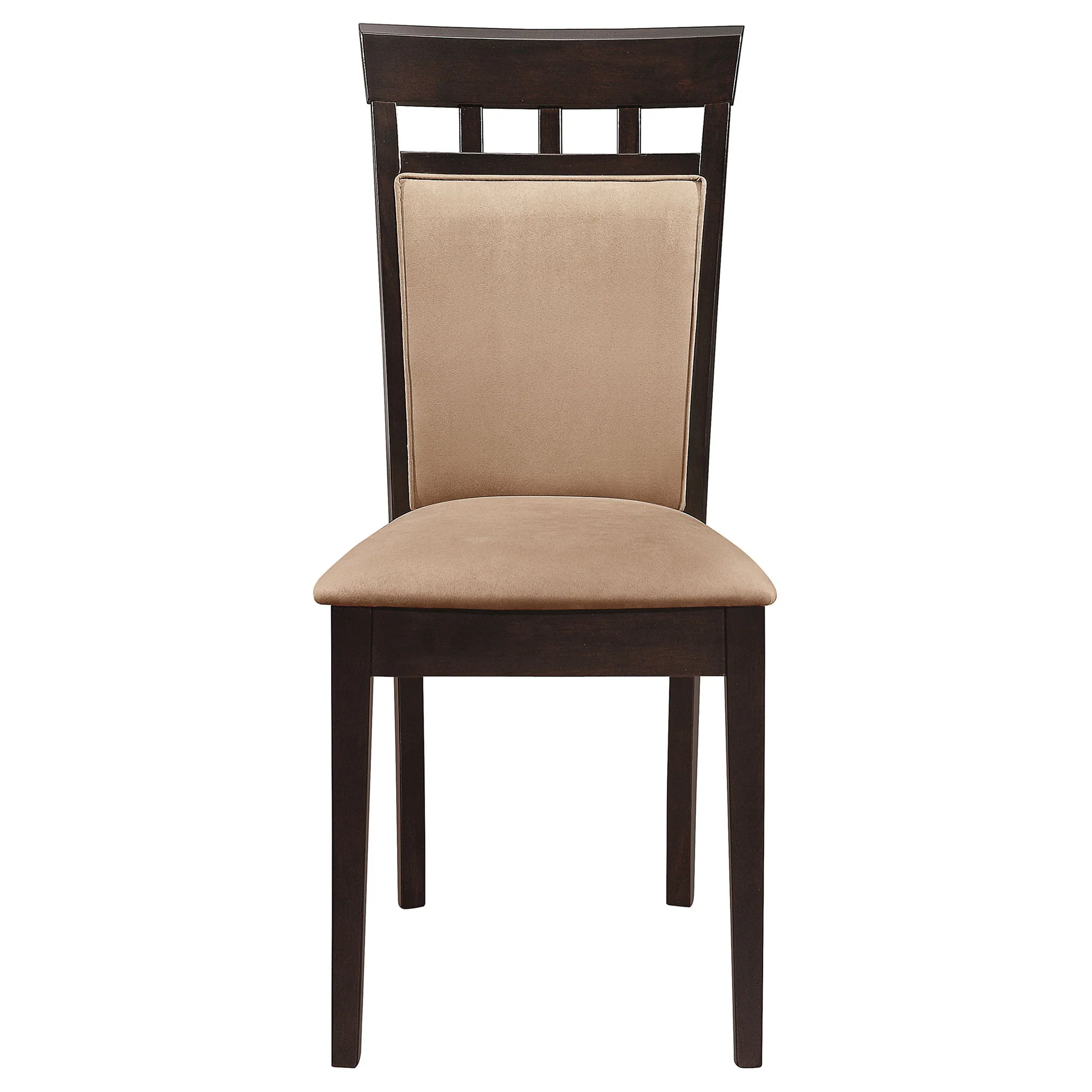 Gabriel Closed Back Dining Side Chair Cappuccino (Set of 2) - Image 4