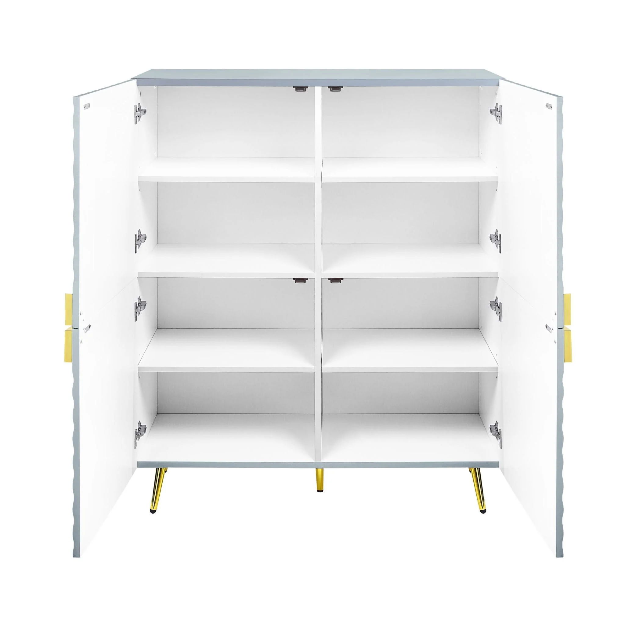Gaines - High Gloss Accent Cabinet - Image 2