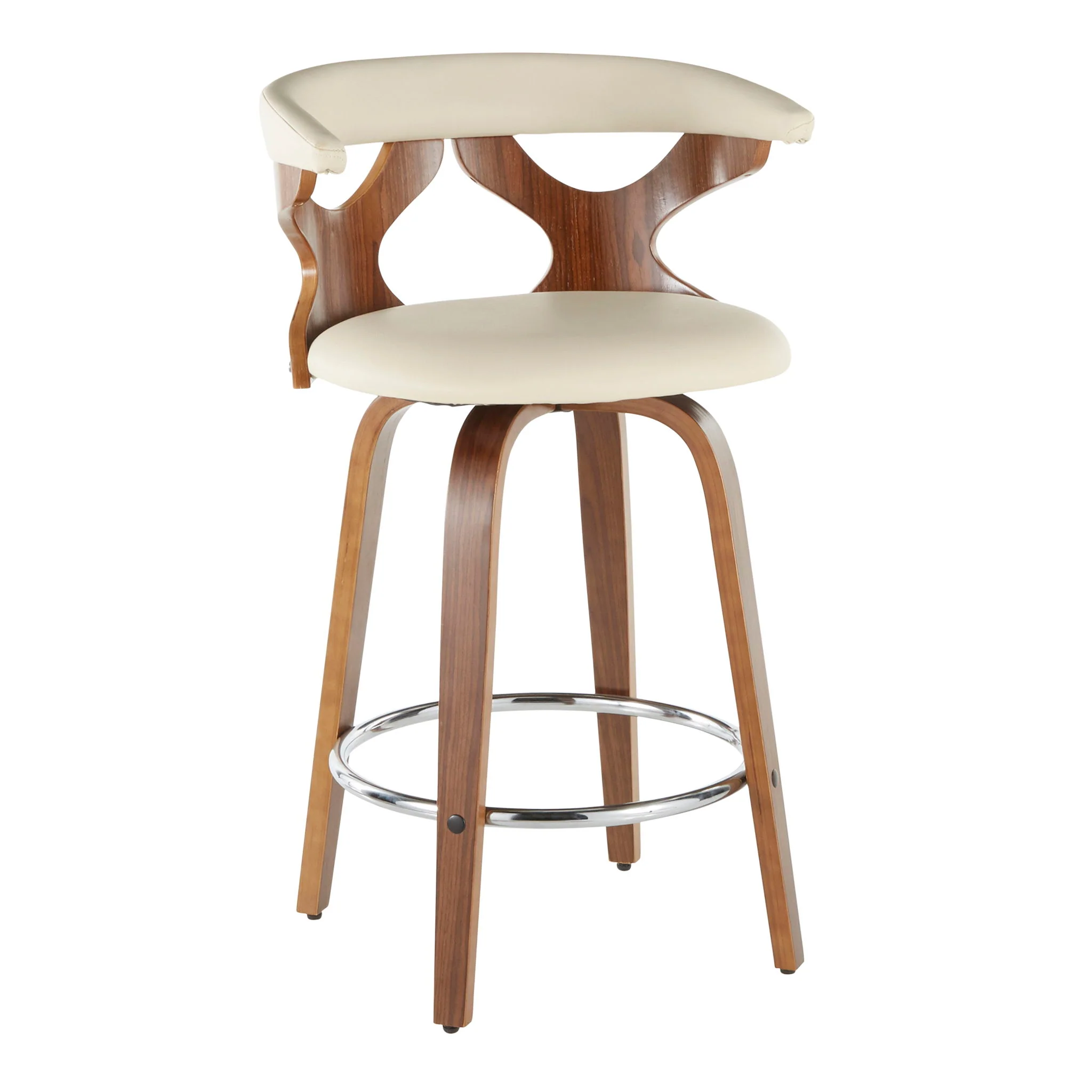 Gardenia - Mid Century Modern Counter Stool (Set of 2) - Image 6