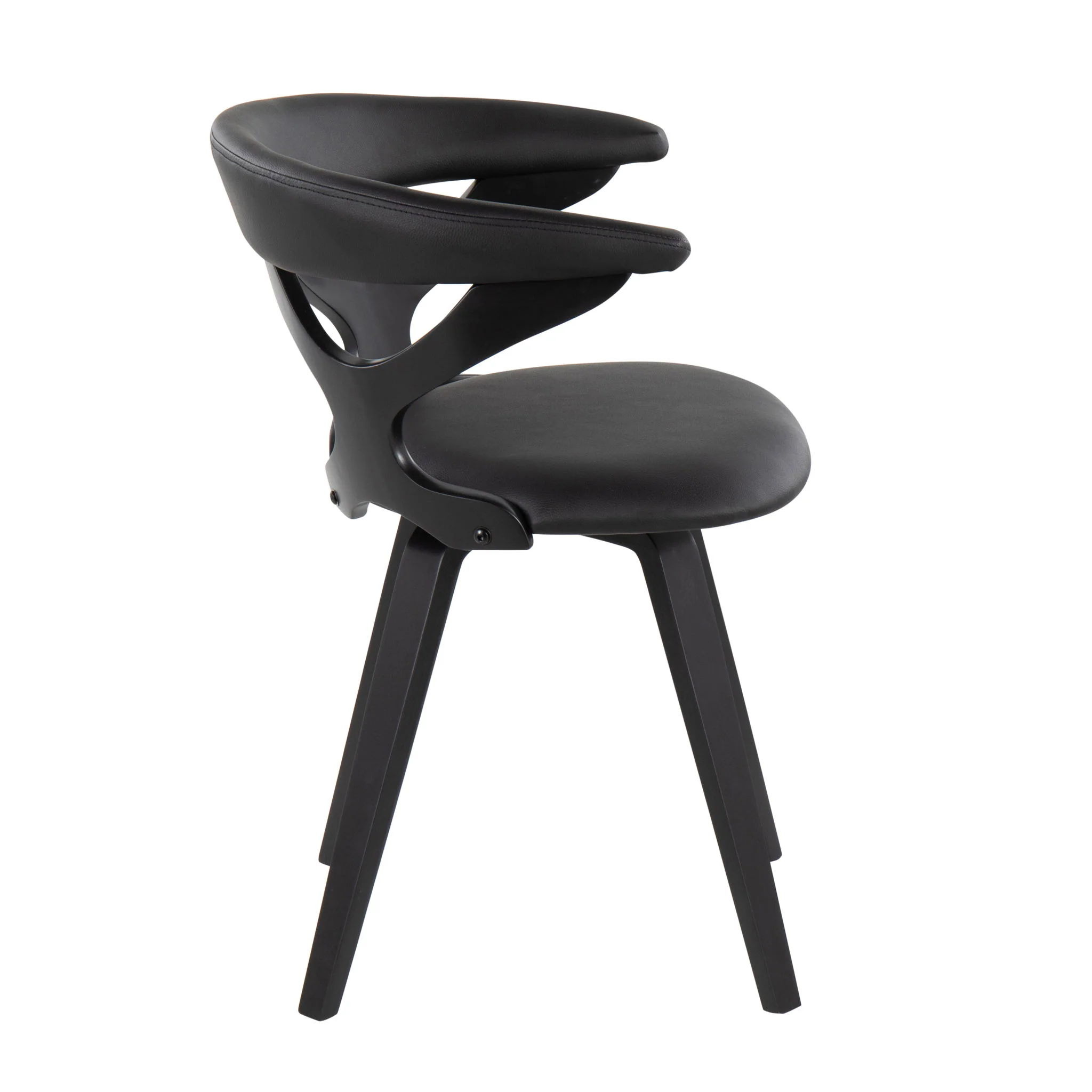 Gardenia - Mid-Century Modern Dining Chair With Swivel - Image 4