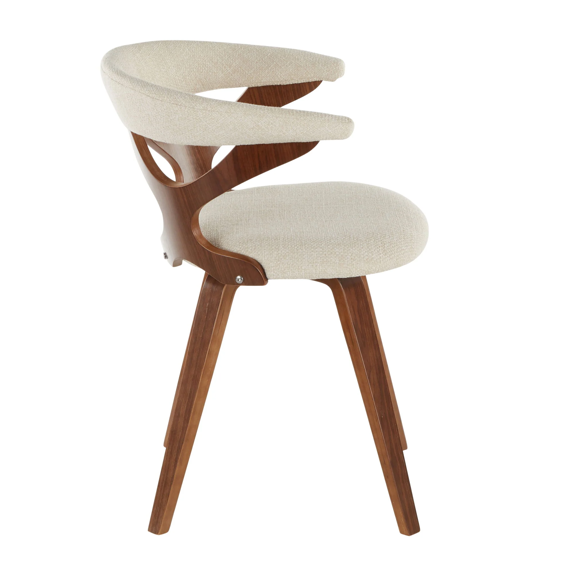 Gardenia - Mid-Century Modern Dining Chair With Swivel - Image 5