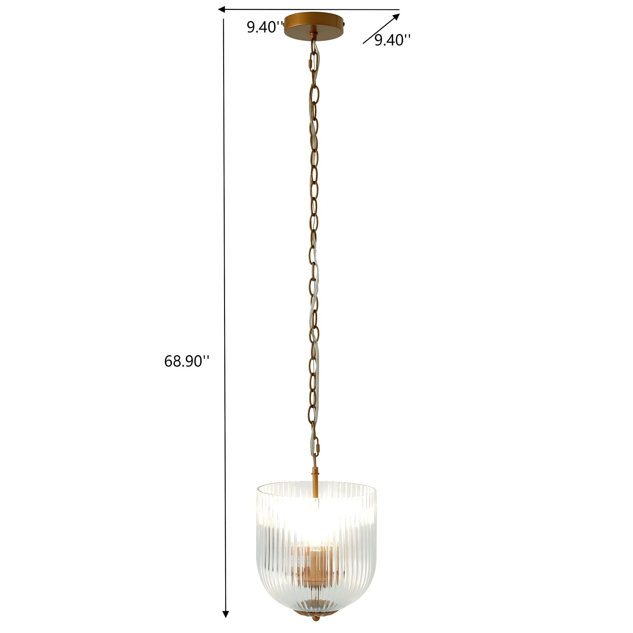 Garnet - Pendant Lamp - Transparent - Image 3