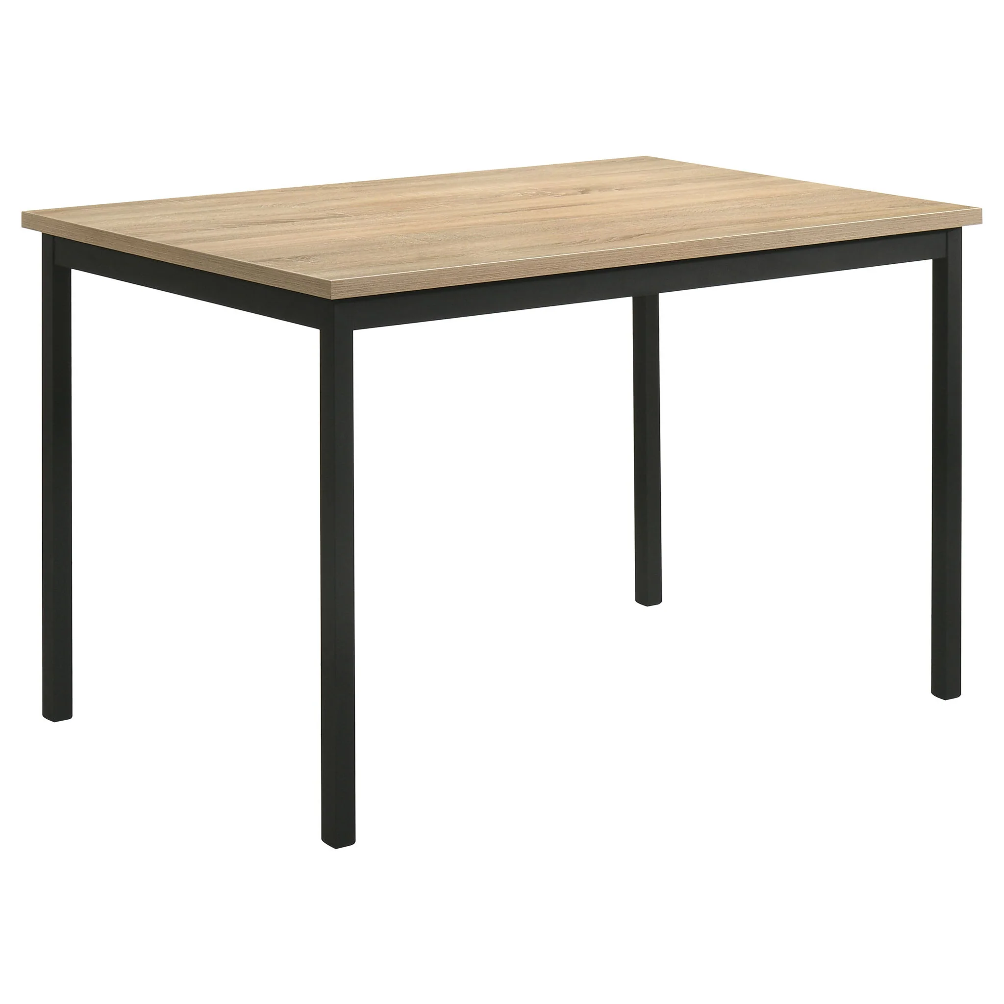 Garza 5-piece Rectangular Dining Table Greige Oak - Image 2