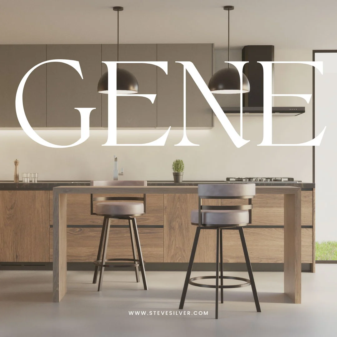 Gene - Swivel Bar Stool - Image 5