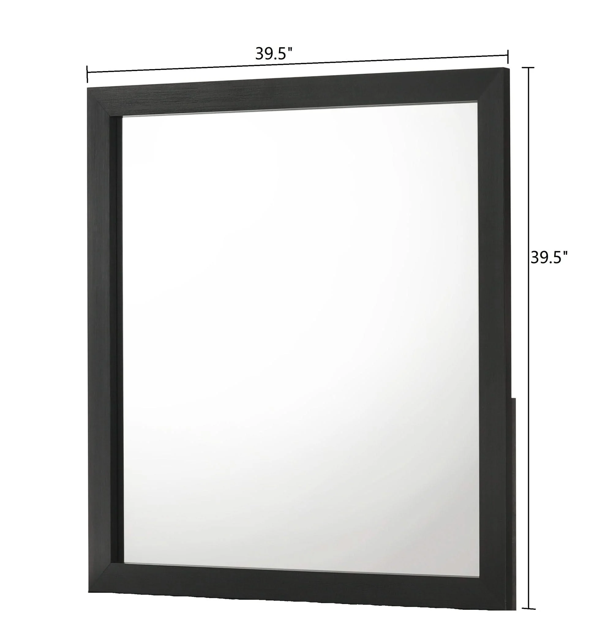 Gennro - Dresser & Mirror - Black - Image 3
