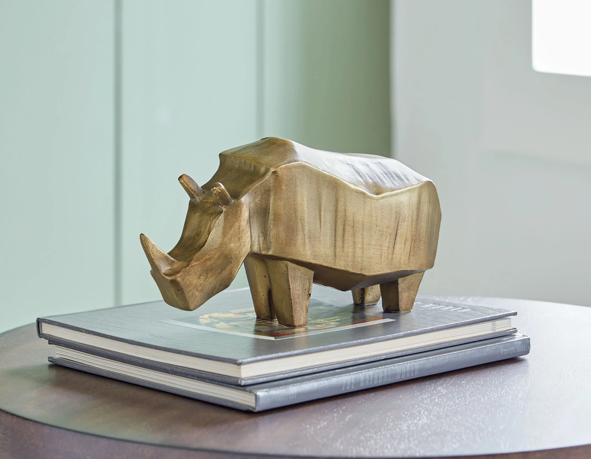 Gentwell - Sculpture - Antique Gold Finish - Image 2