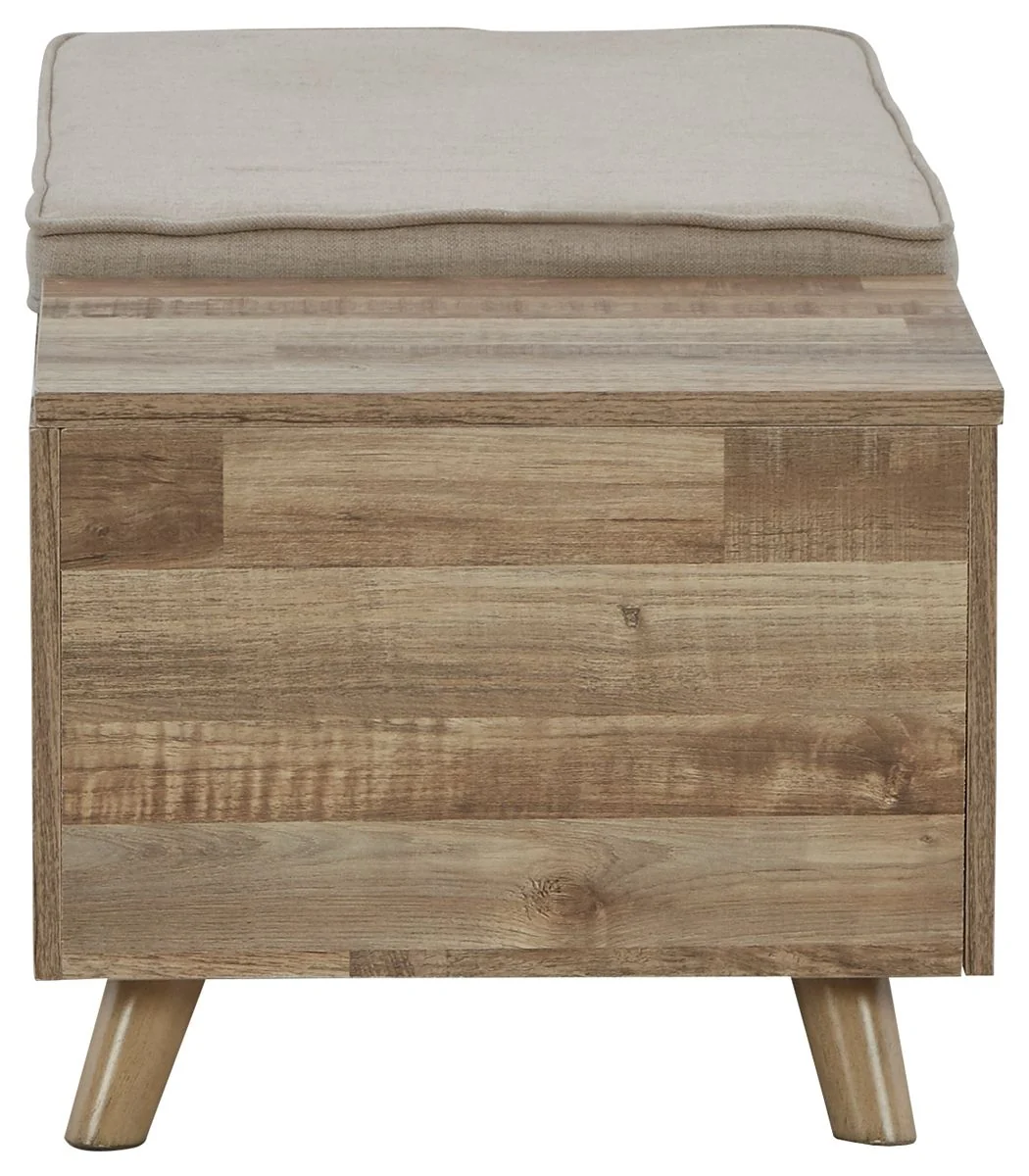 Gerdanet - Storage Bench - Beige - Image 2