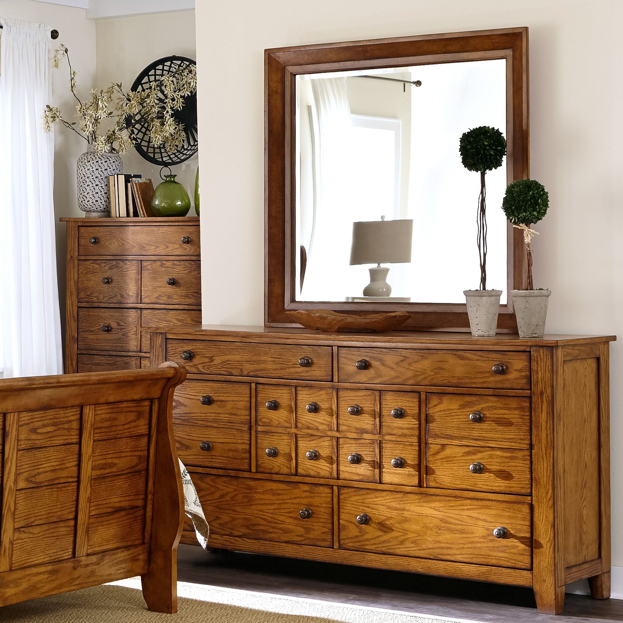 Grandpas Cabin - Sleigh Bedroom Set - Image 4