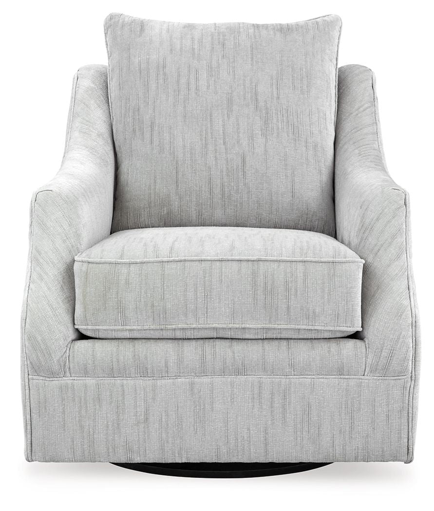 Gubbins - Swivel Accent Chair - Gray - Image 3
