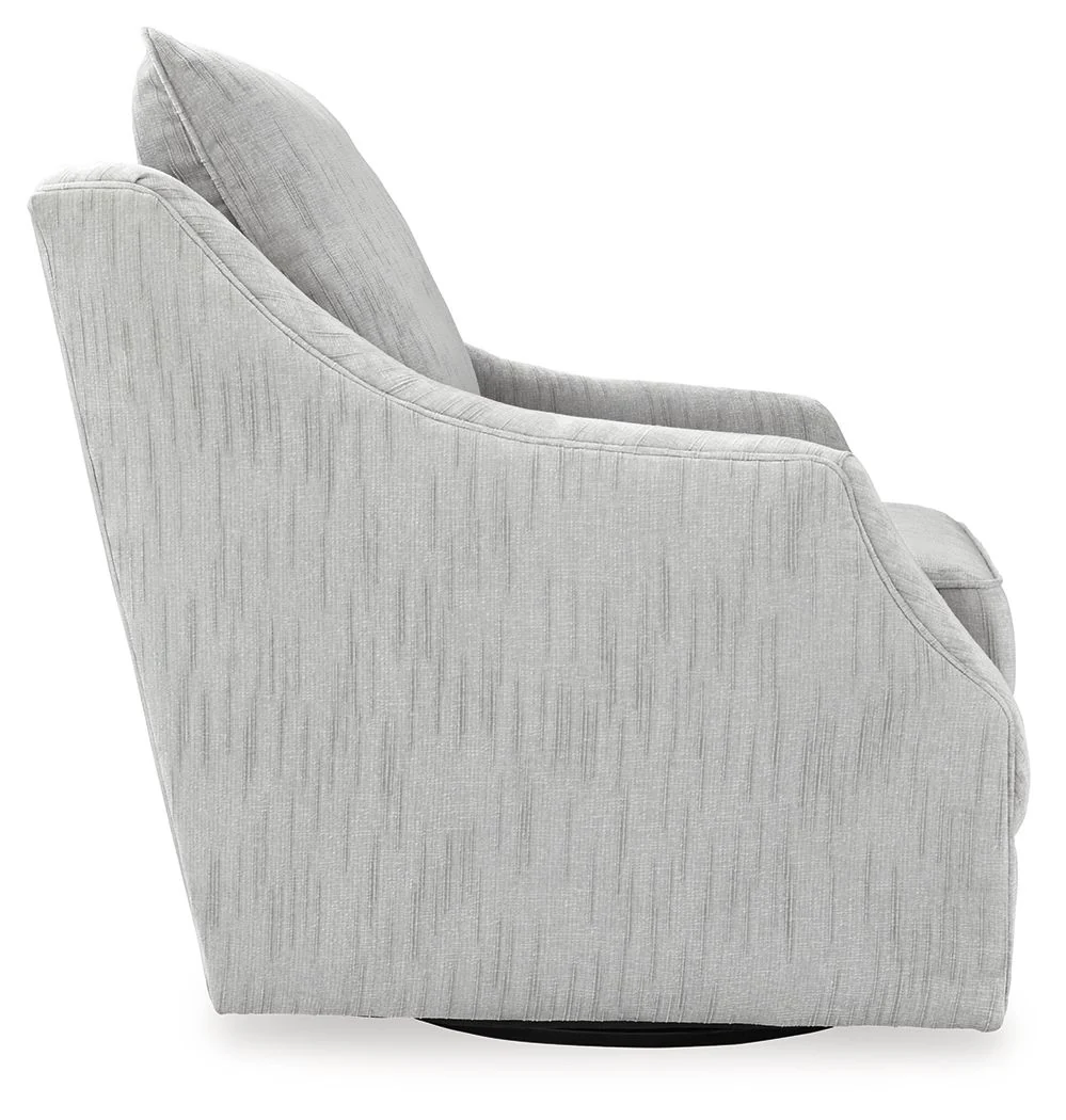 Gubbins - Swivel Accent Chair - Gray - Image 4