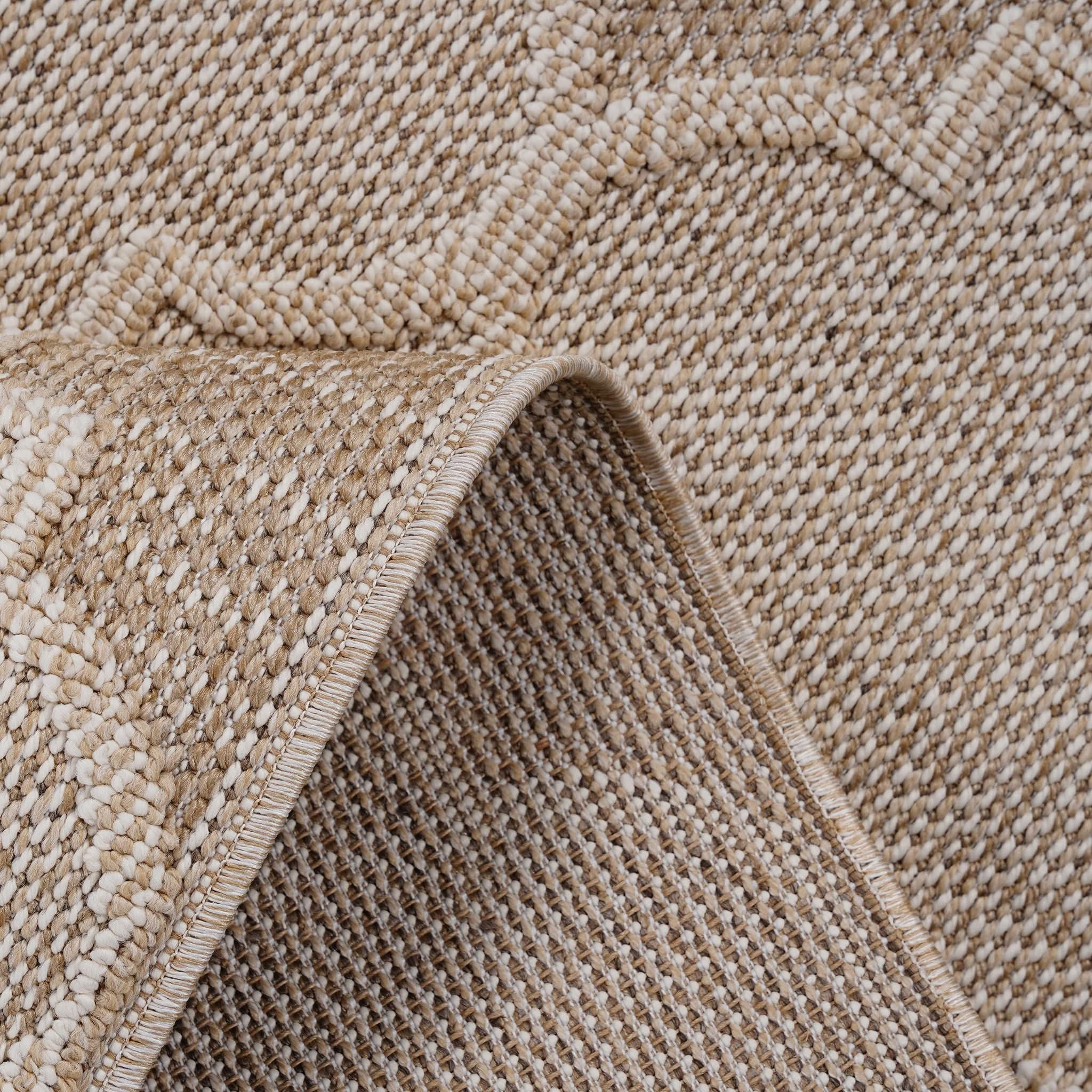 Guros - 8' X 10' Trellis Indoor / Outdoor Area Rug - Cream - Image 3