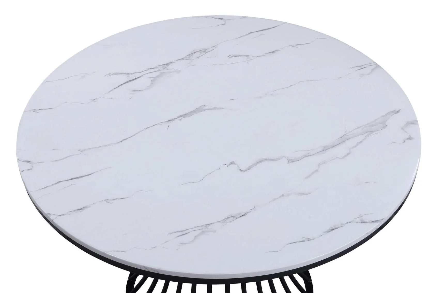 Hadley - 5 Piece Dining Room Set - Light Gray - Image 4