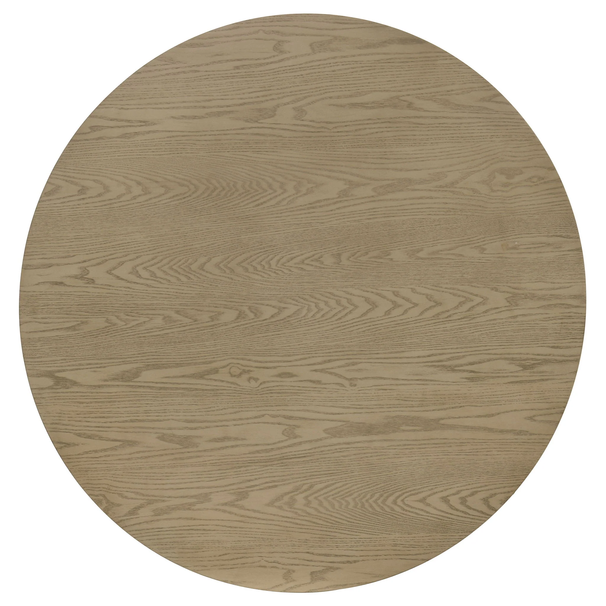 Hamlyn 5-piece Round Wood Dining Set Cream and Natural Oak - Image 4