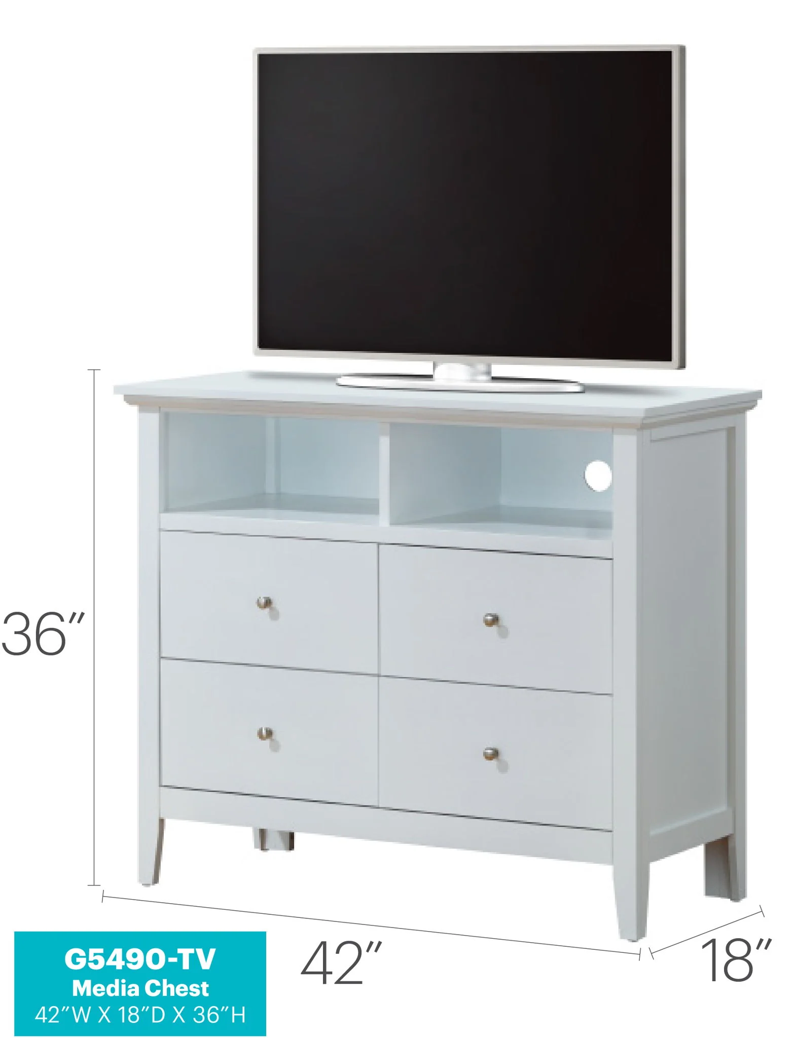 Hammond - Charming Media Chest With Storage - Image 8