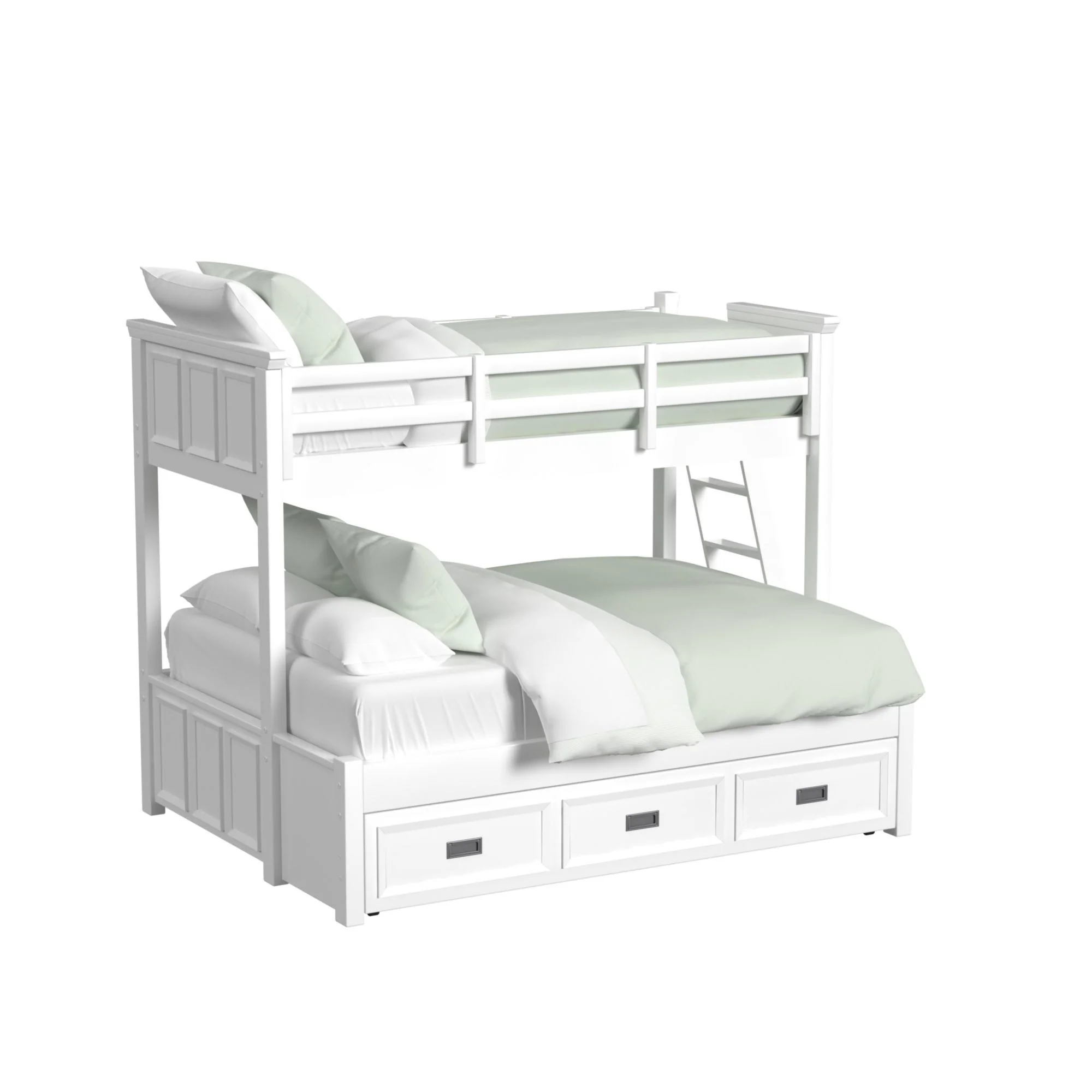 Hampton Kids - Bunk With Ladder And Trundle - Image 4
