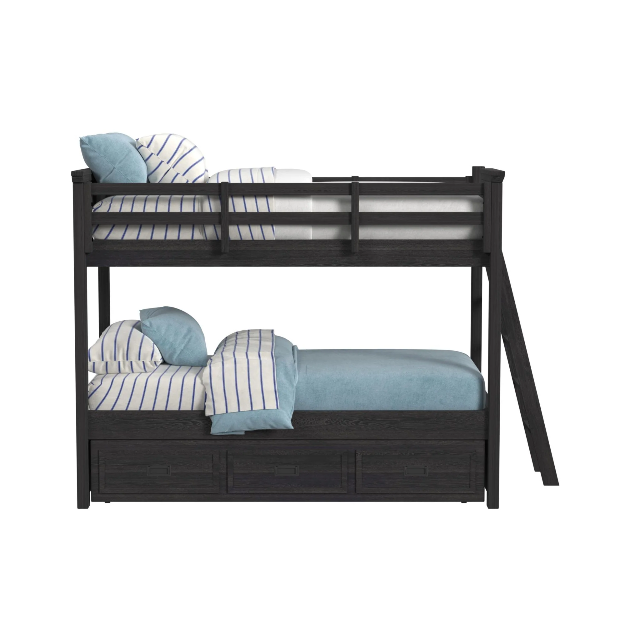 Hampton Kids - Bunk With Ladder And Trundle - Image 5