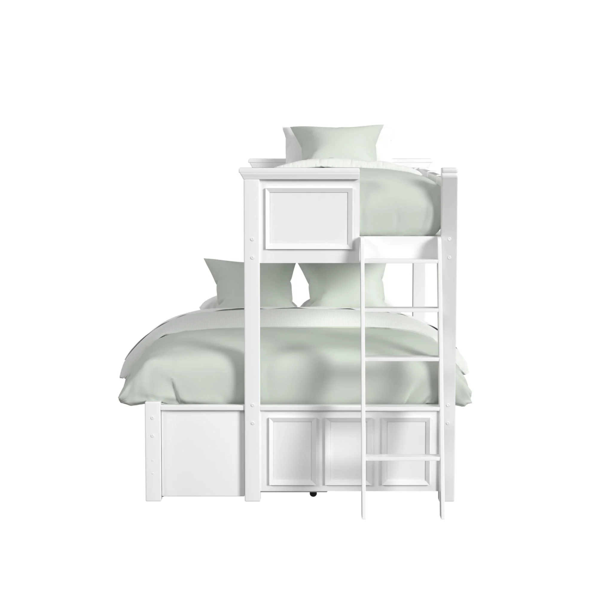 Hampton Kids - Bunk With Ladder And Trundle - Image 6