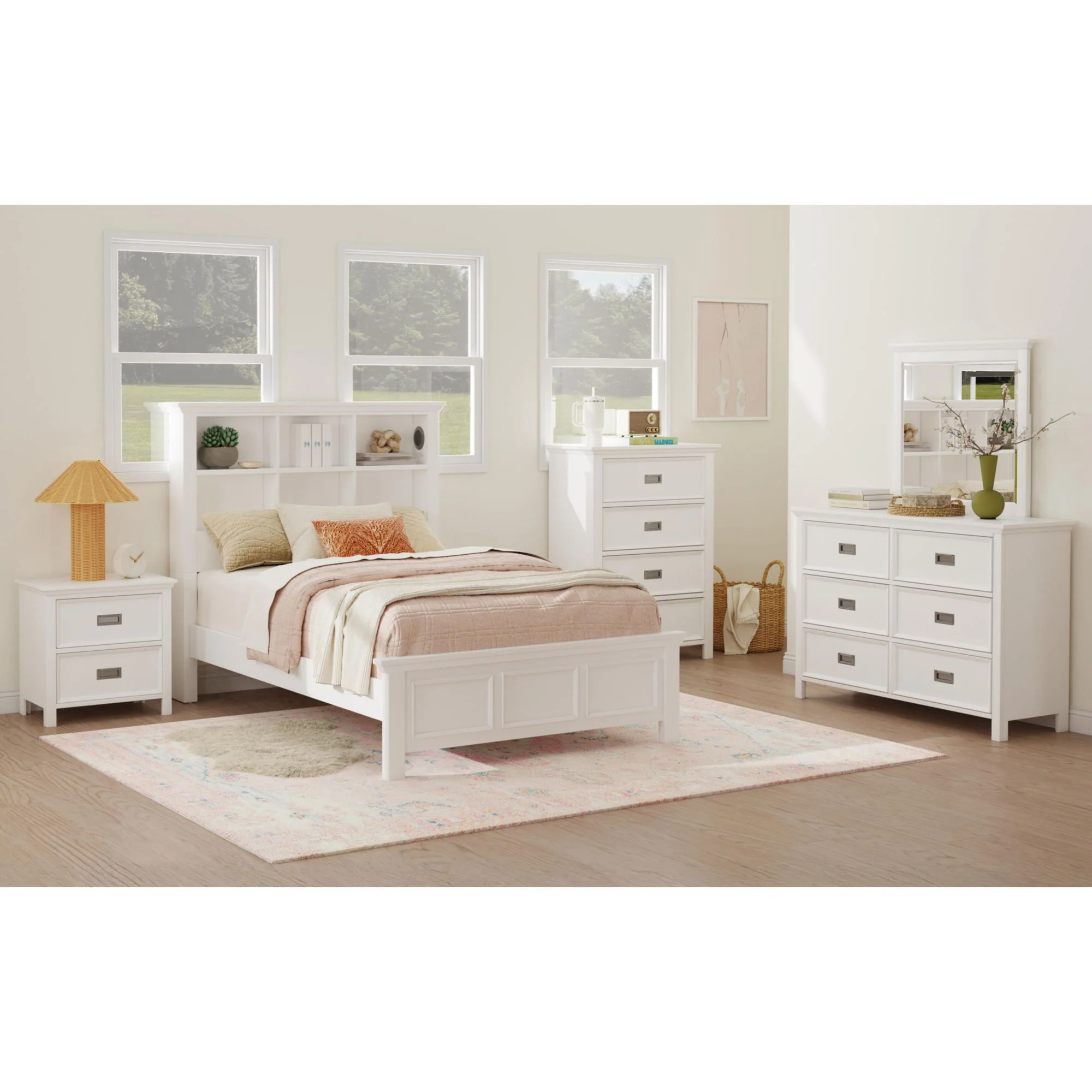 Hampton Kids - Dresser And Mirror Set - Image 4