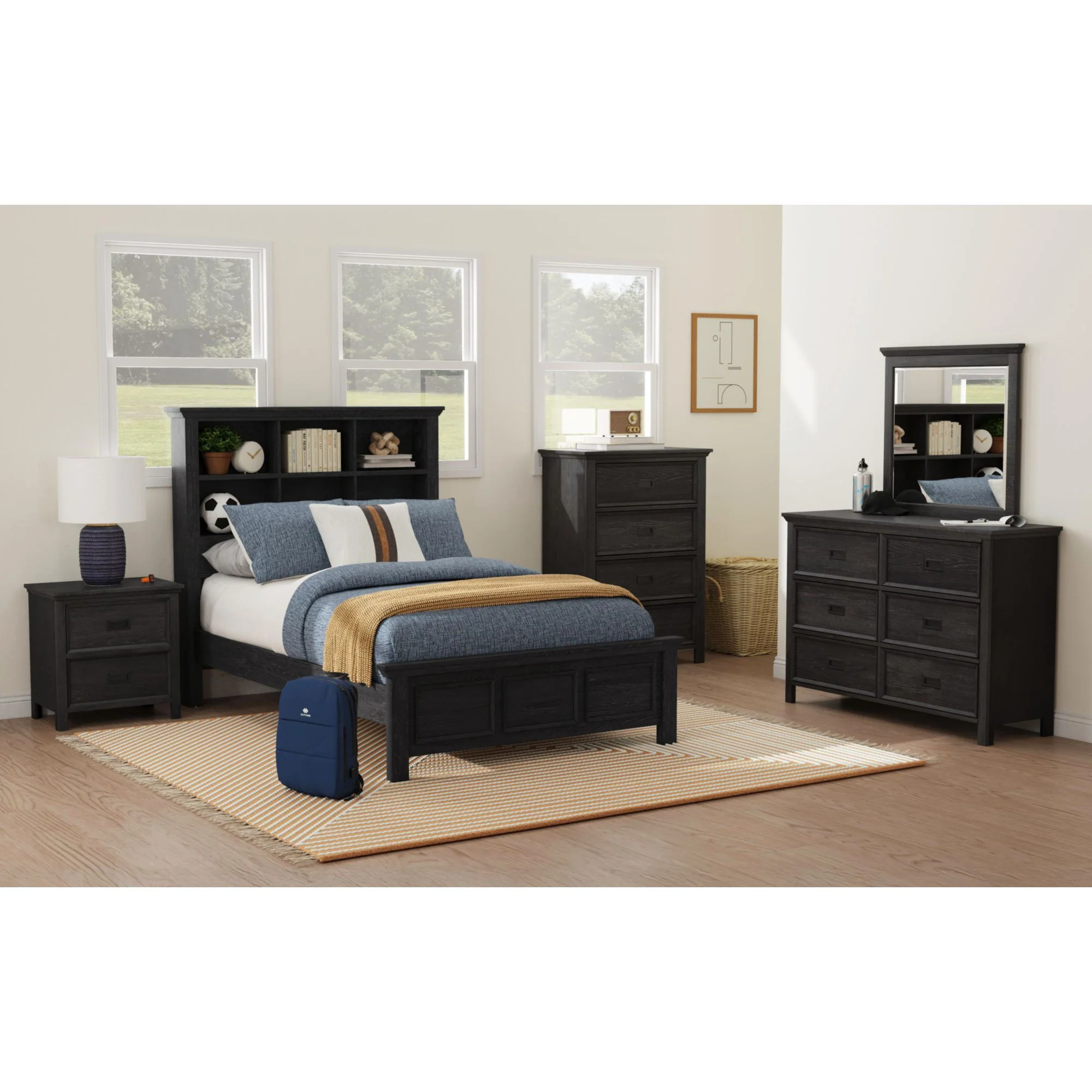 Hampton Kids - Dresser And Mirror Set - Image 5